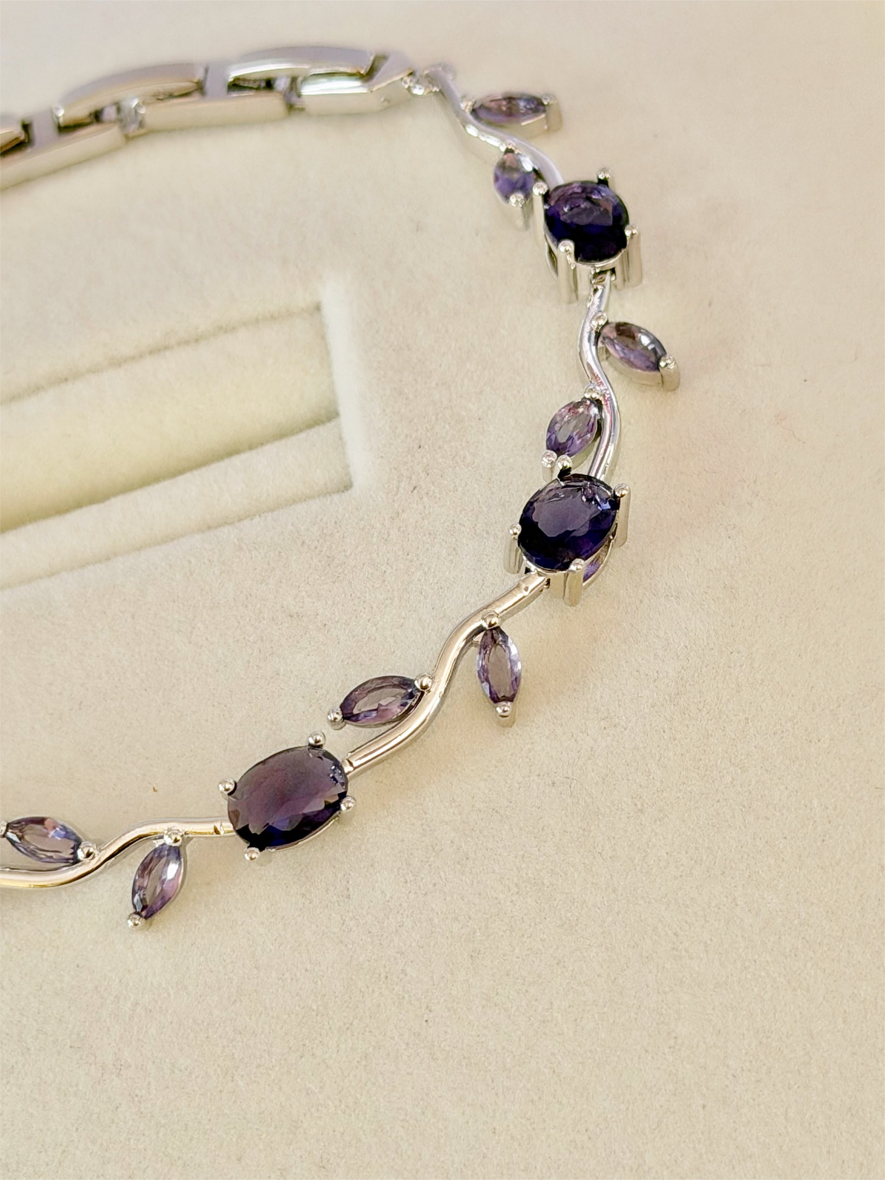 Pulsera Tulipanes Morado