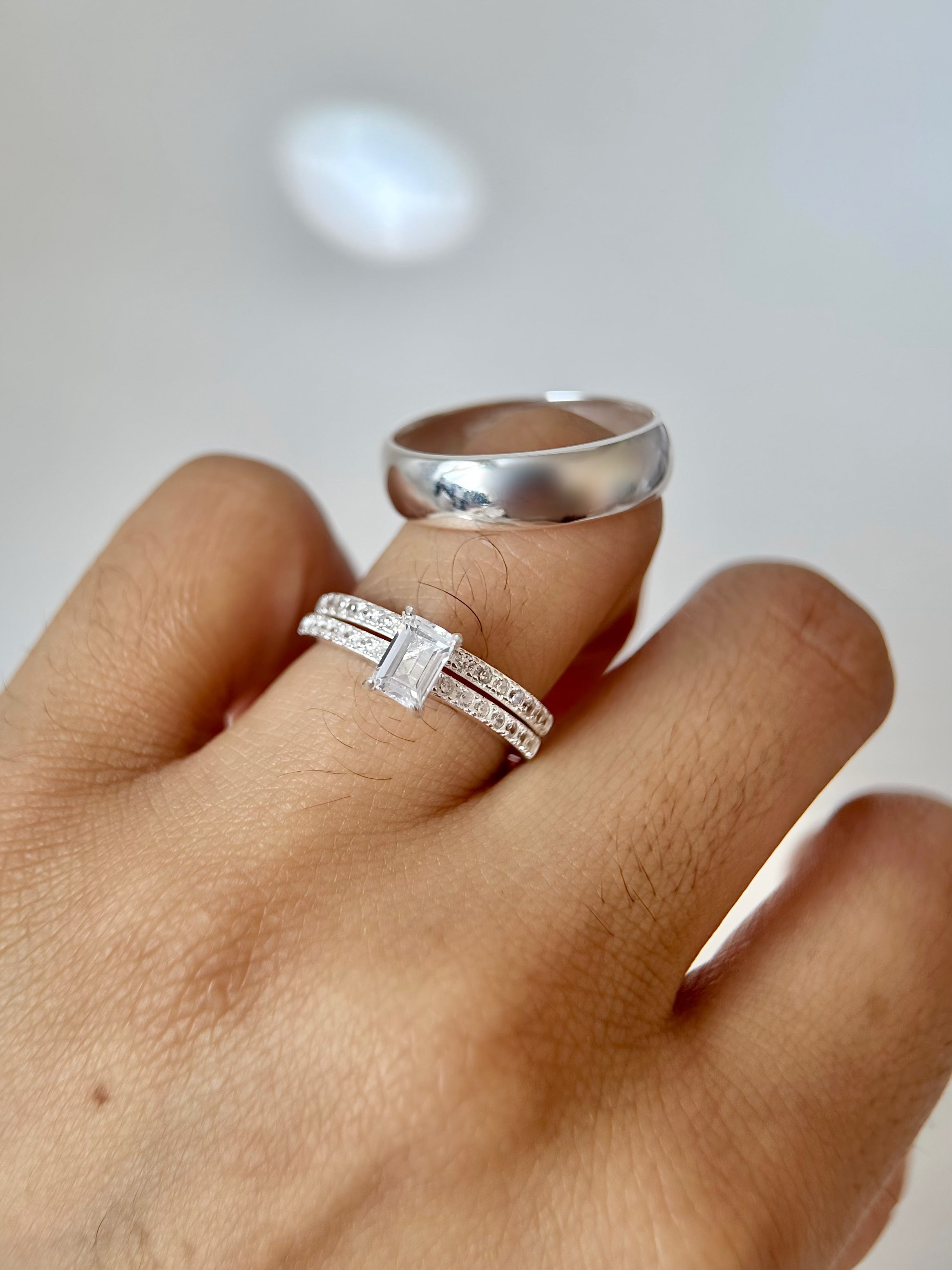 Anillos Trío de Boda