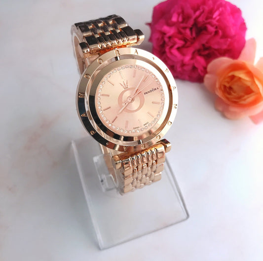 Reloj Pandora Rose Gold Completo