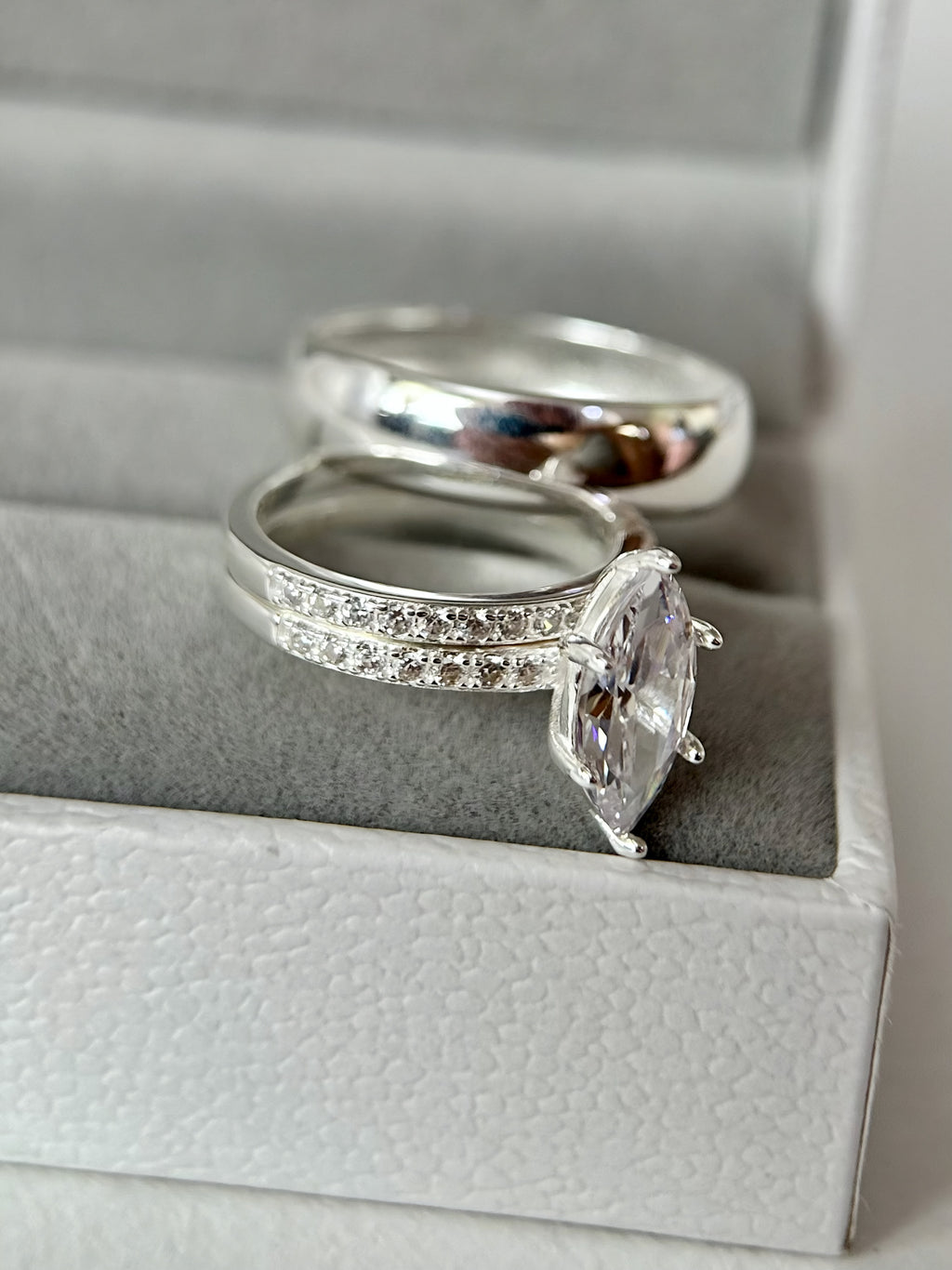 Trío Anillos De Boda