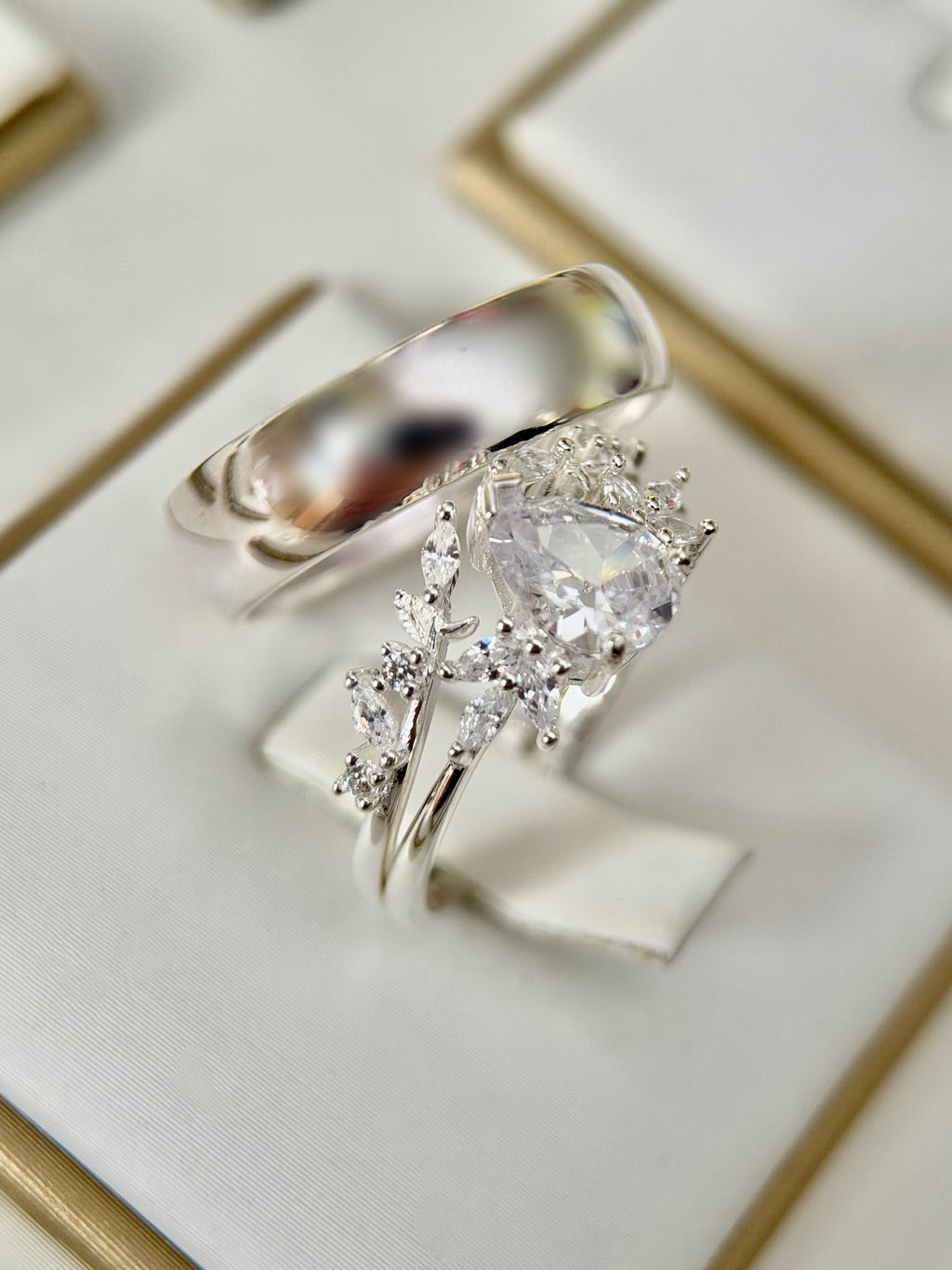 Anillos Trio de Boda