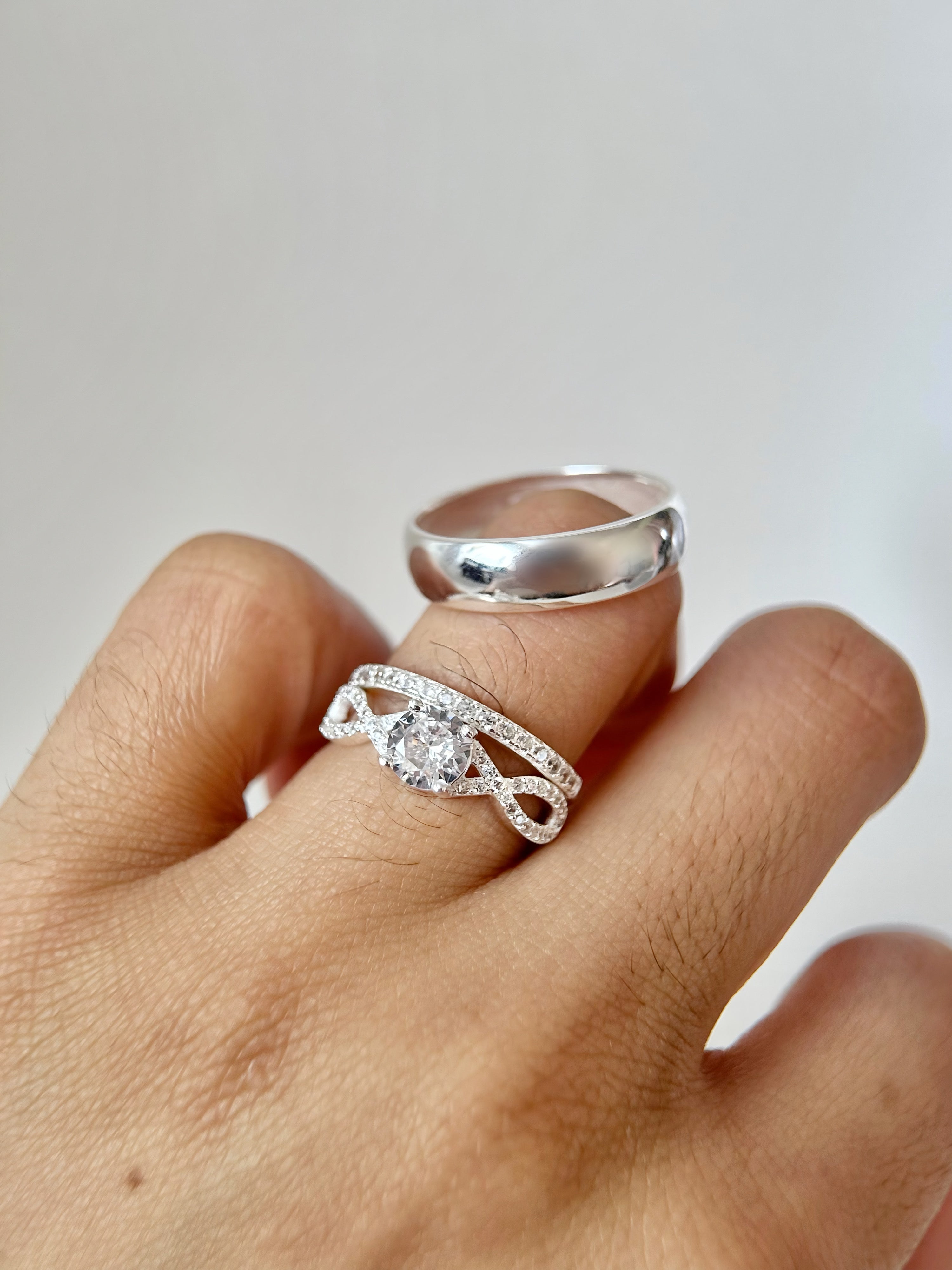 Anillos Trío De Boda