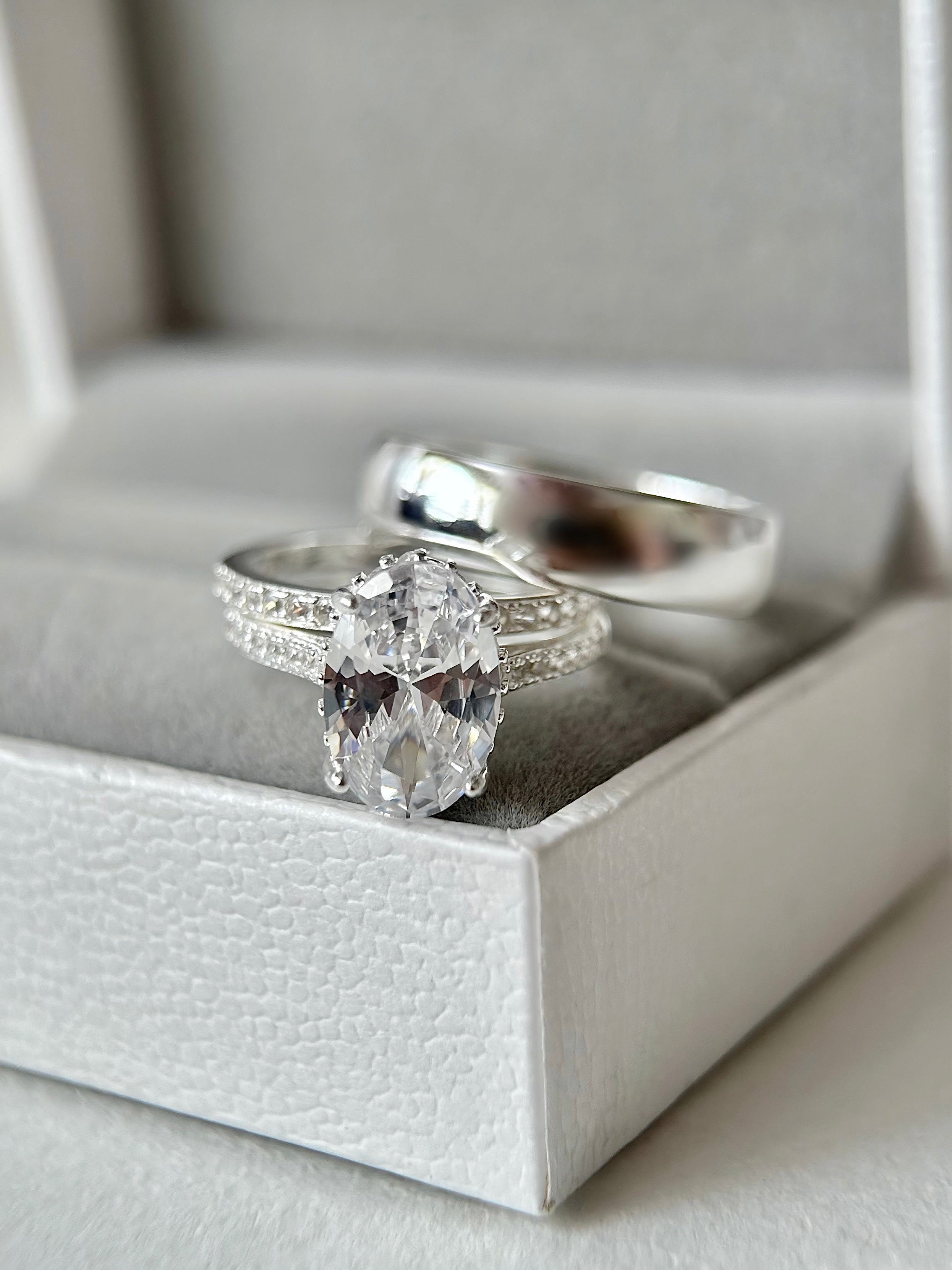 Anillos Trío De Boda