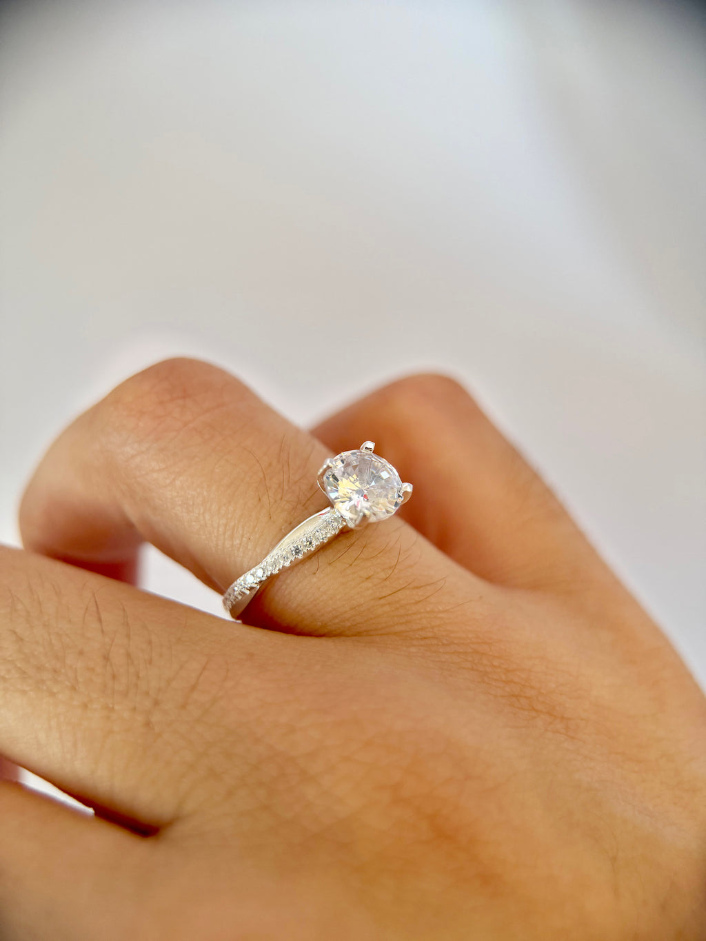 Anillo Compromiso, aro infinito
