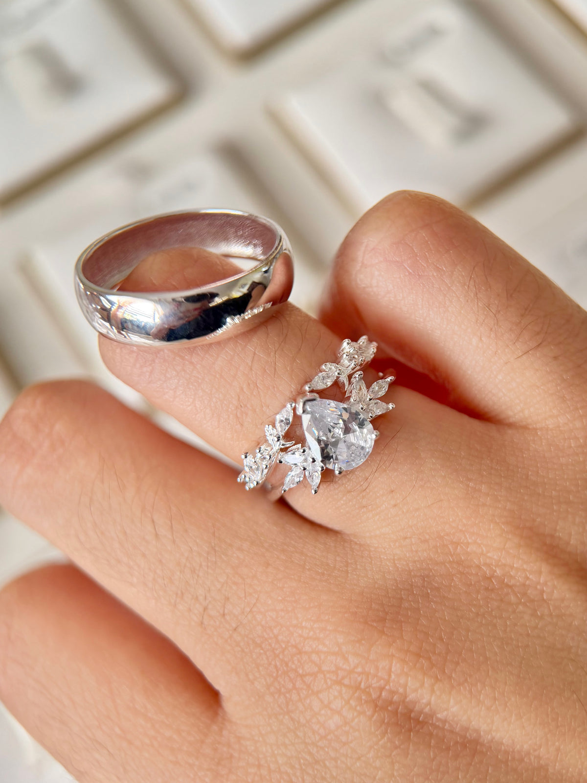 Anillos Trio de Boda