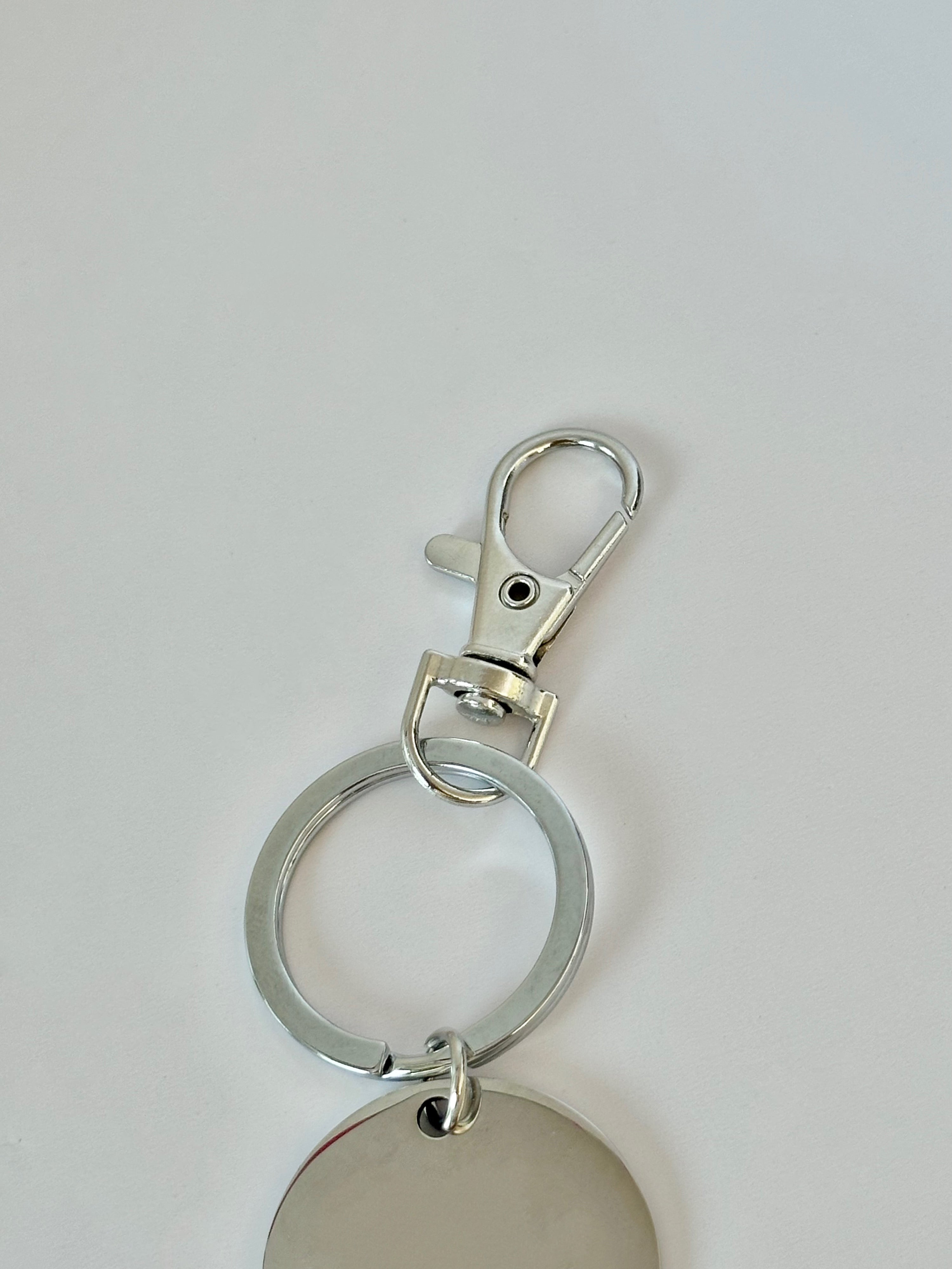 Llavero Grabable Personalizado, Acero Inoxidable