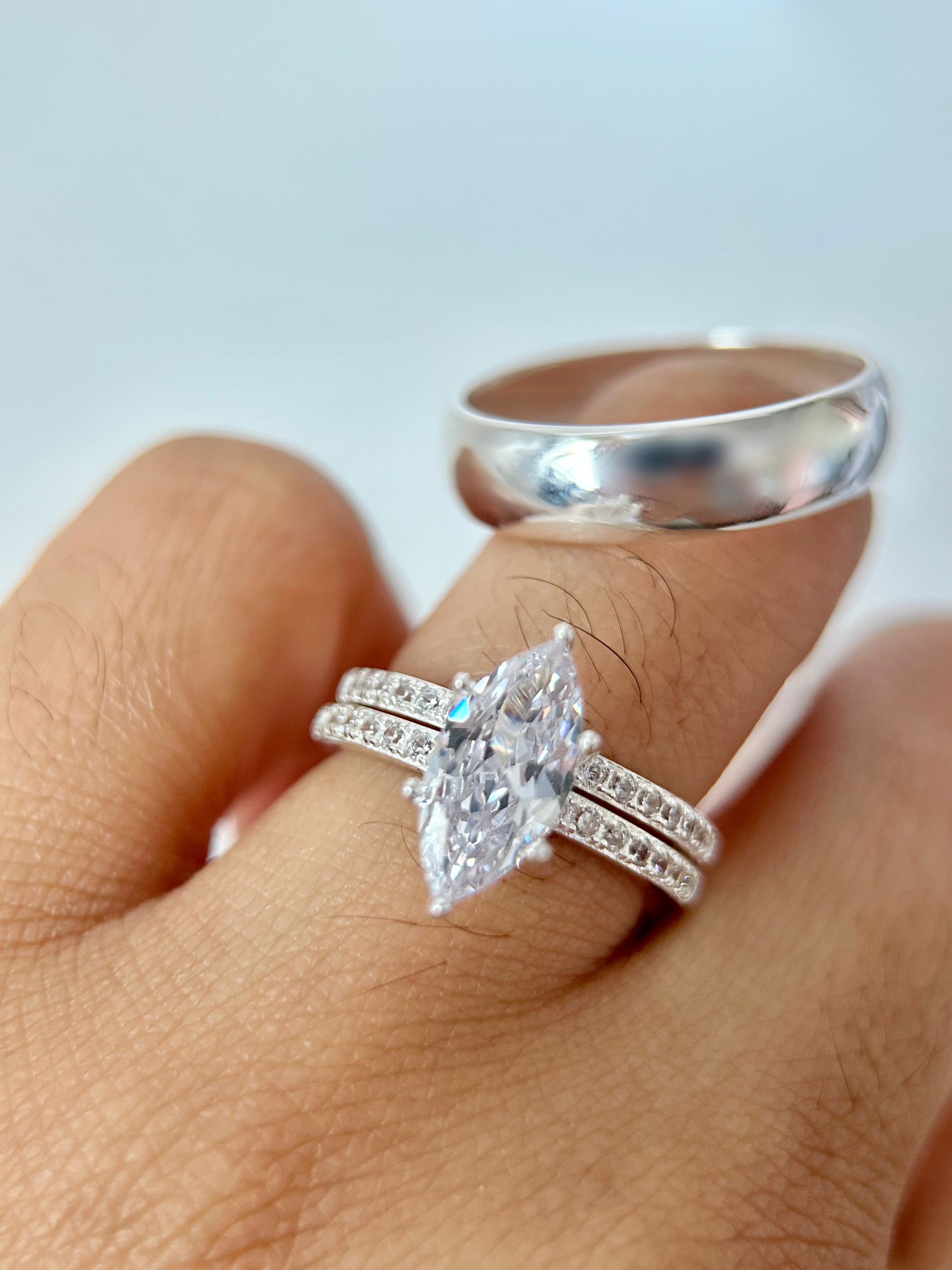 Trío Anillos De Boda