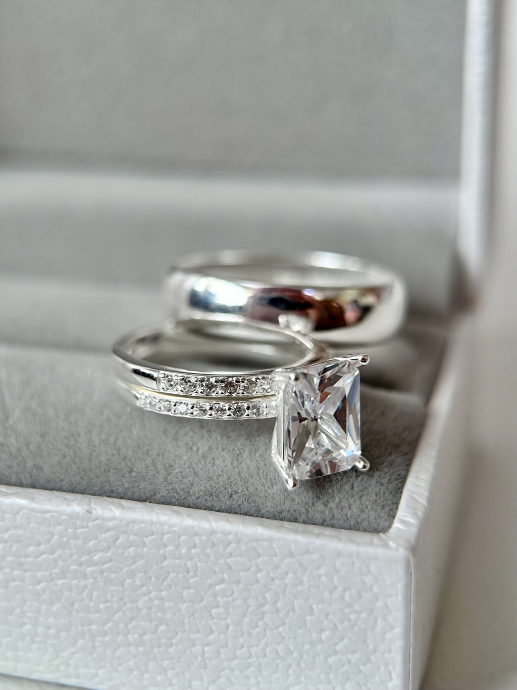 Anillos Trío De Boda