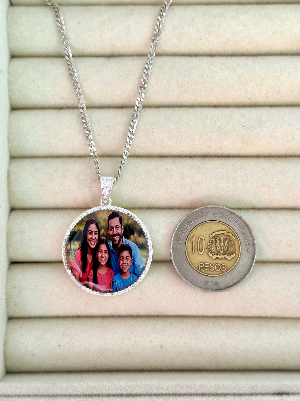 Cadena + Medalla Personalizada Mediana