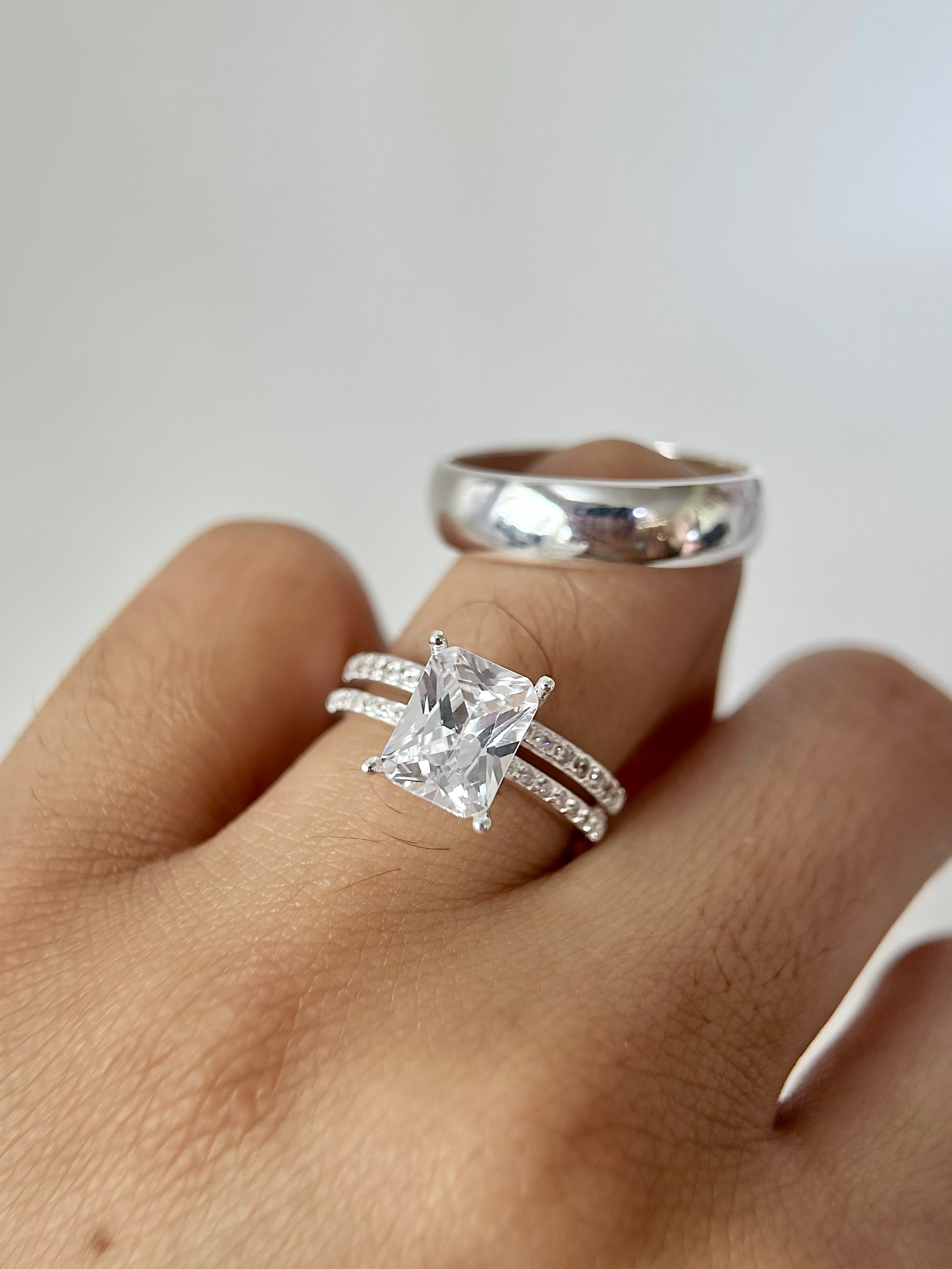 Anillos Trío De Boda