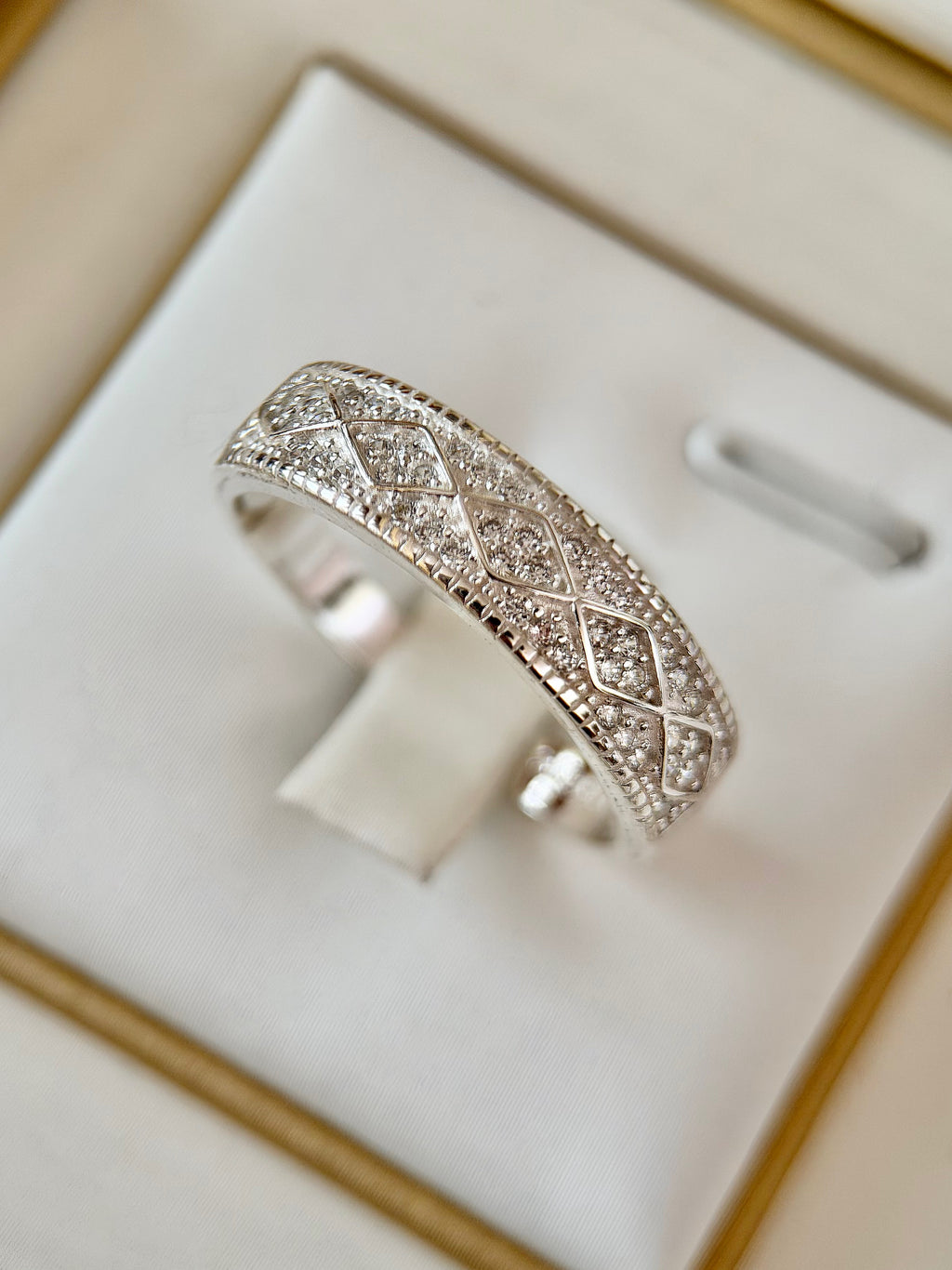 Anillo Brillante Para Hombre