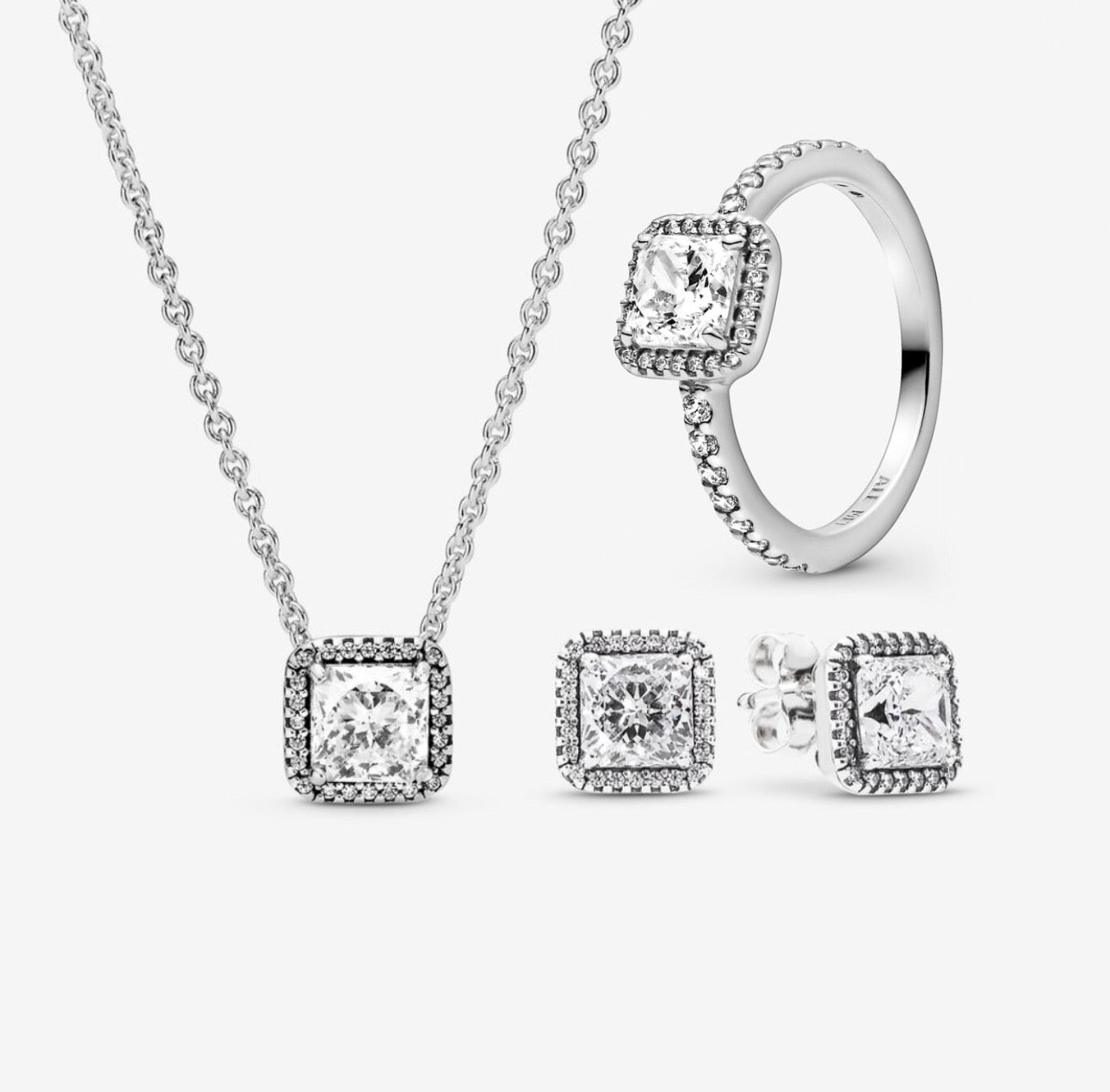 Set Completo Trasparente Halo Brillante