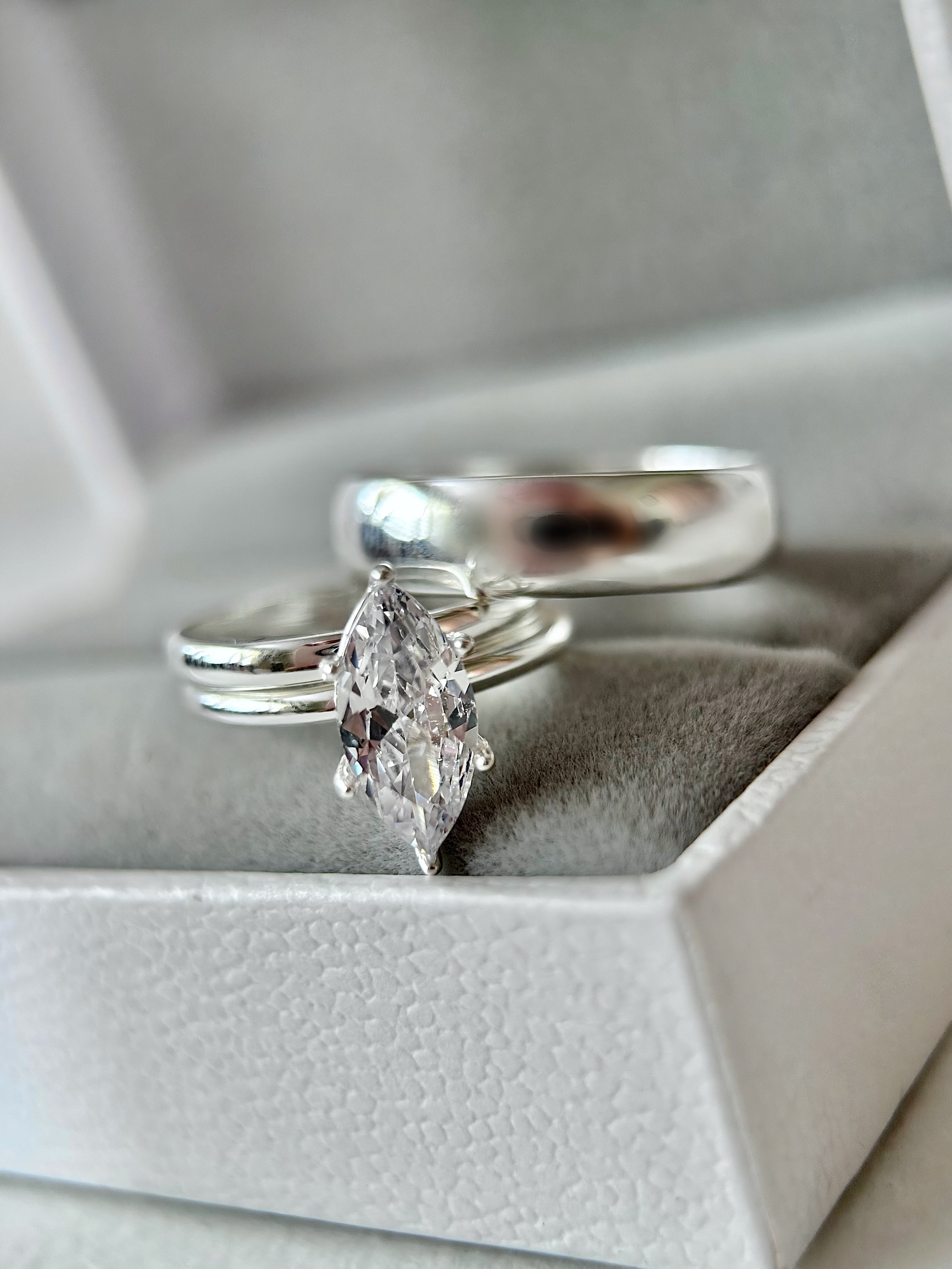 Anillos Trío de Boda