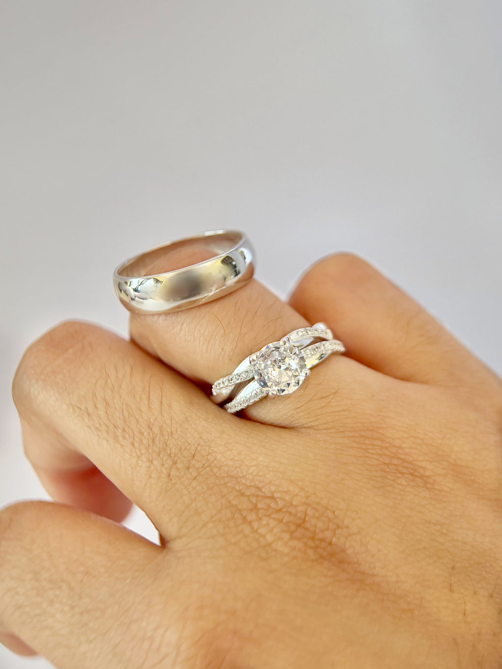 Anillos Trío de Boda