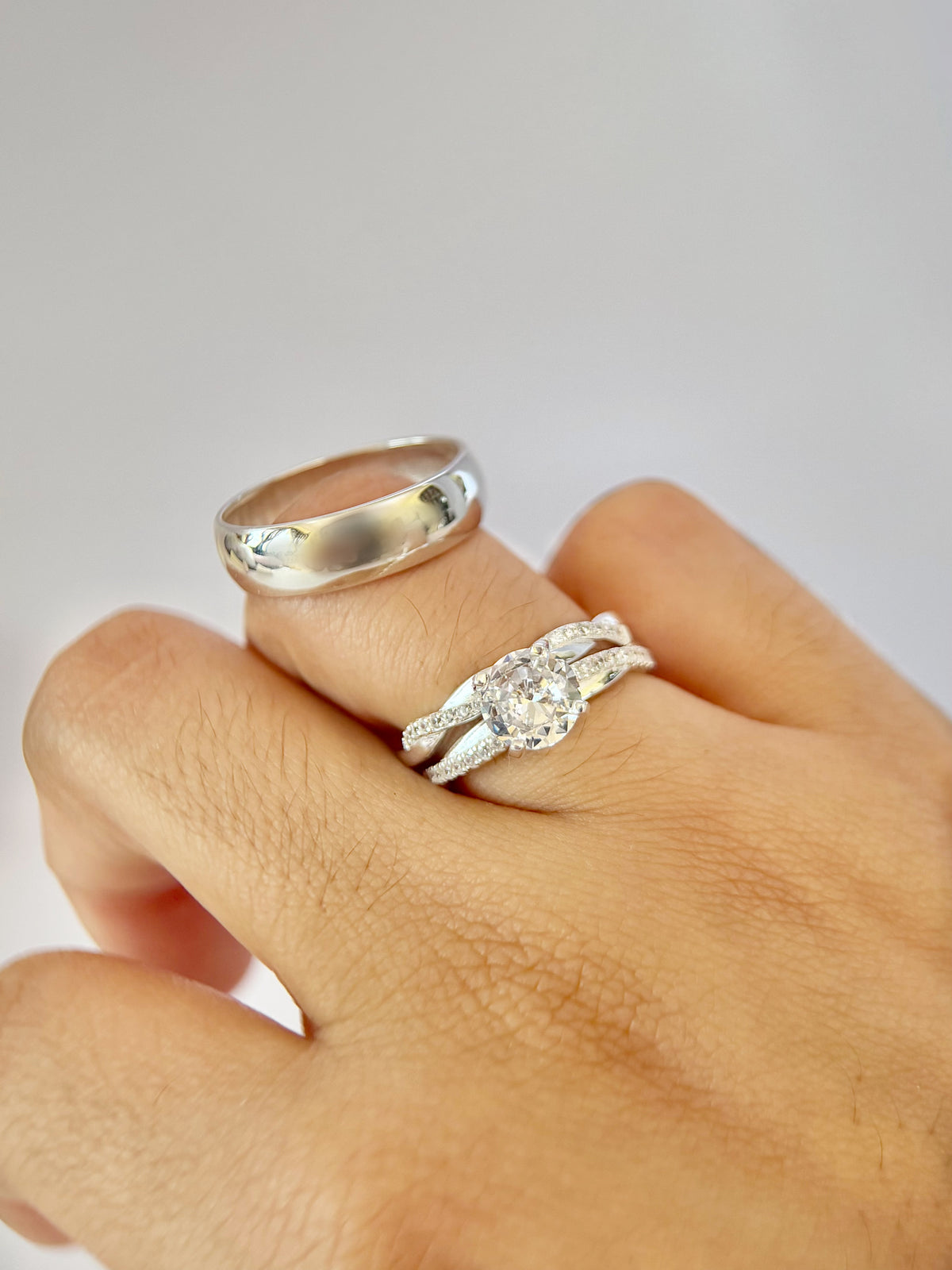 Anillos Trío de Boda