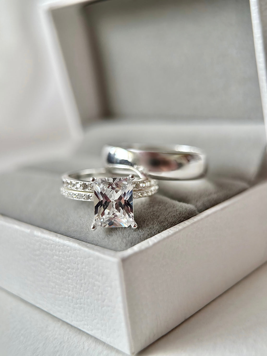 Anillos Trío De Boda