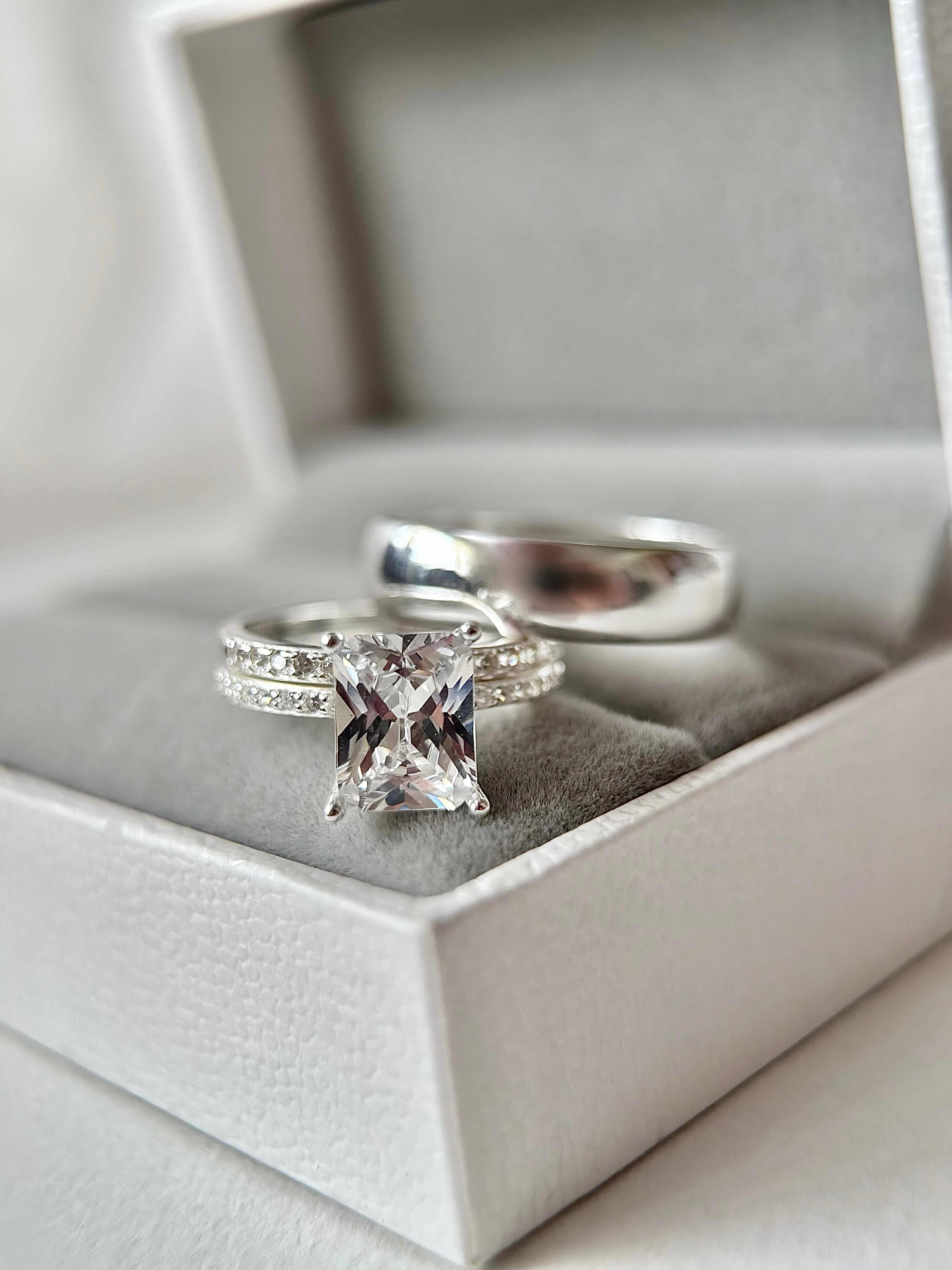 Anillos Trío De Boda