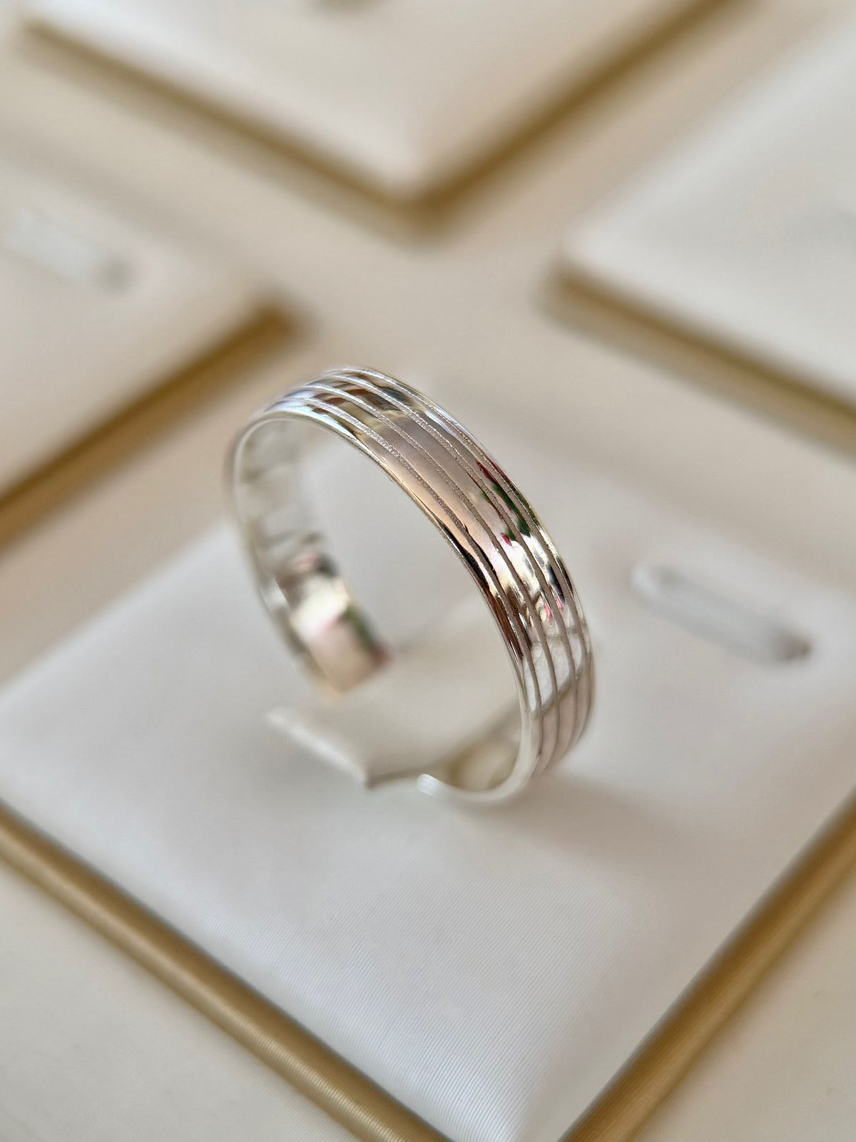 Anillo Para hombre, semi Liso