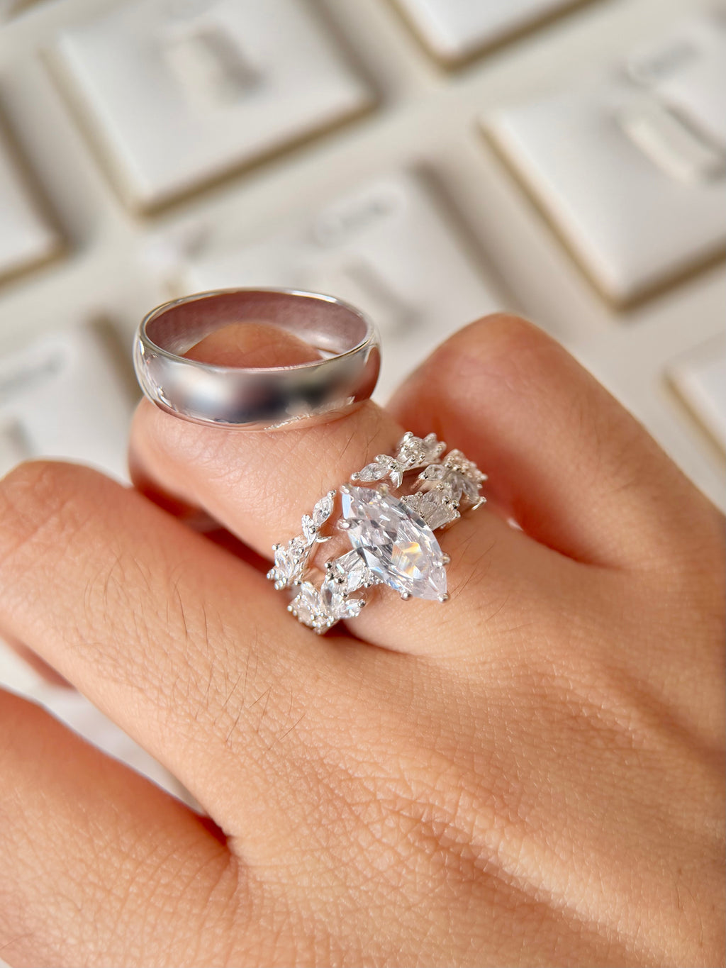 Anillos Trío de Boda