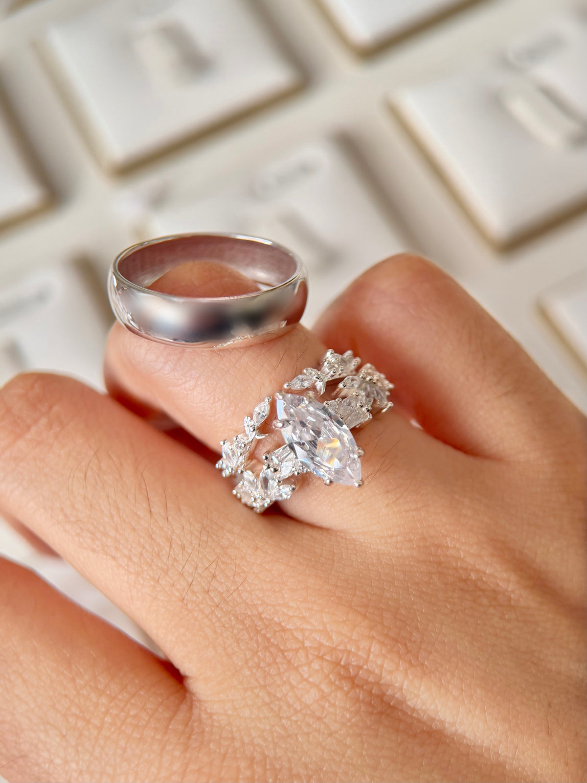 Anillos Trío de Boda