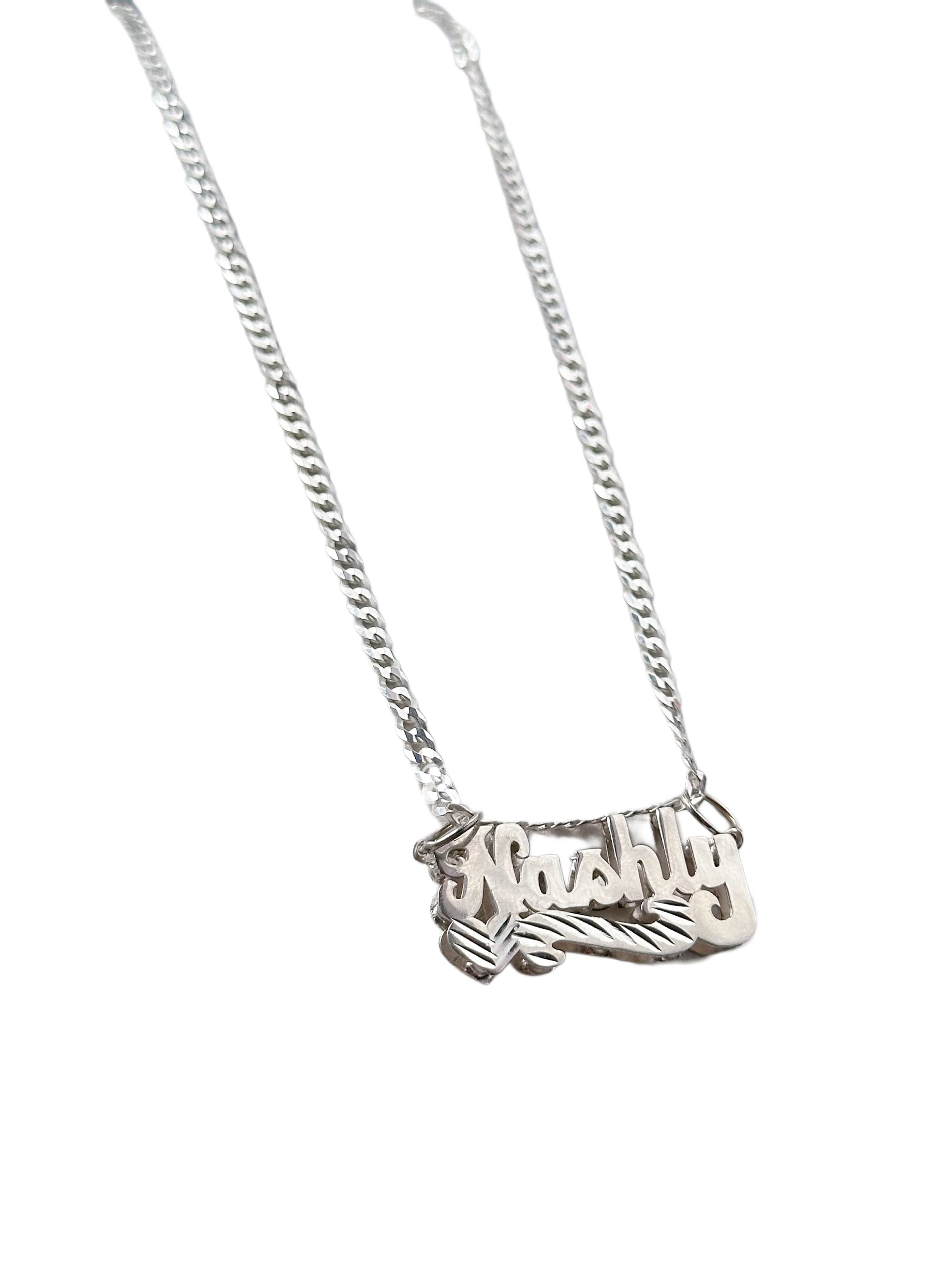 Cadena + Medalla personalizada con Nombre