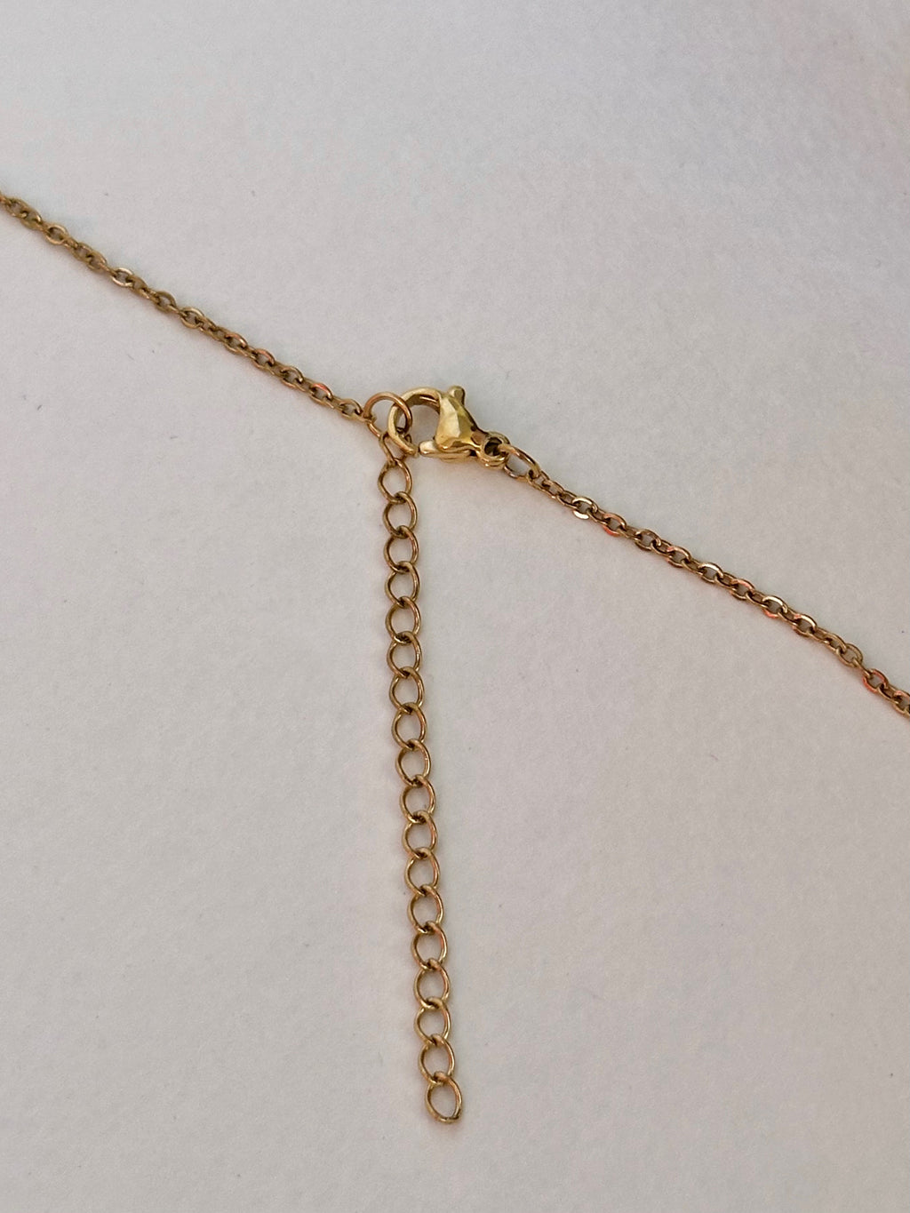 Dúo Collares Corazón compartido Dorado, Acero Inoxidable