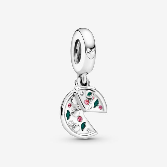 Charm Colgante De Amor De Pizza