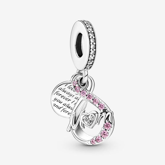 Charm Colgante Doble Mama Infinito