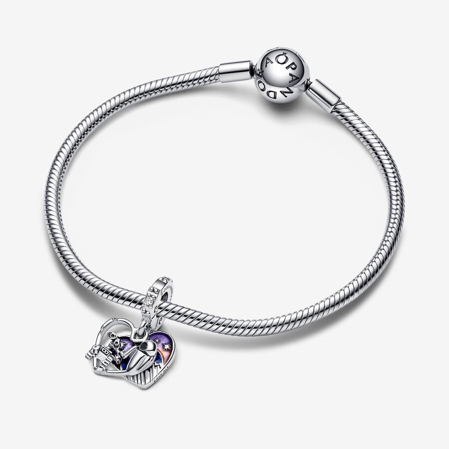 Eva R Charm Charm Colgante Wall-E Y Eva Disney – Little Happiness