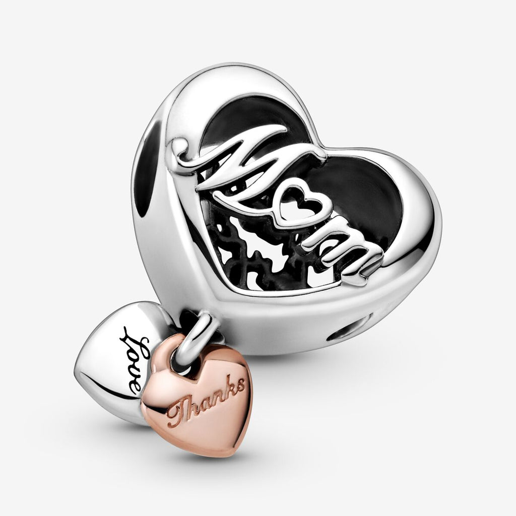 Charm Corazon Gracias Mama