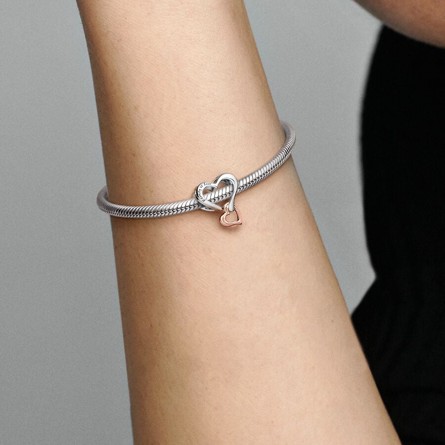 Charm Corazon Infinito en Filigrama