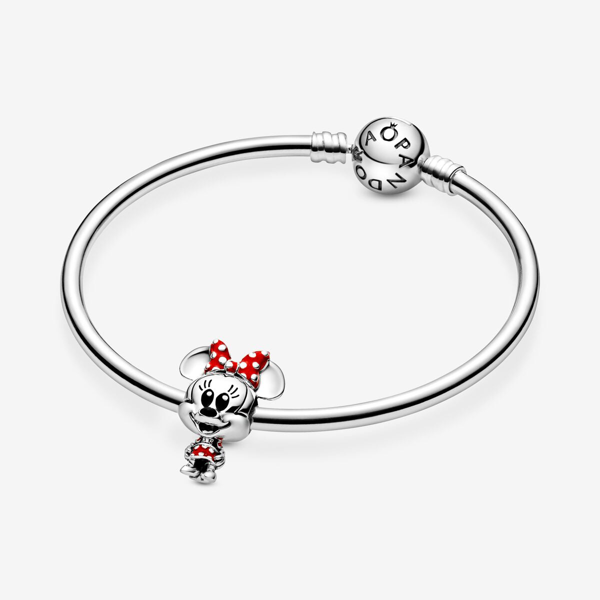 Charm Colgante Amor y Besos de Mickie y Minnie Disney