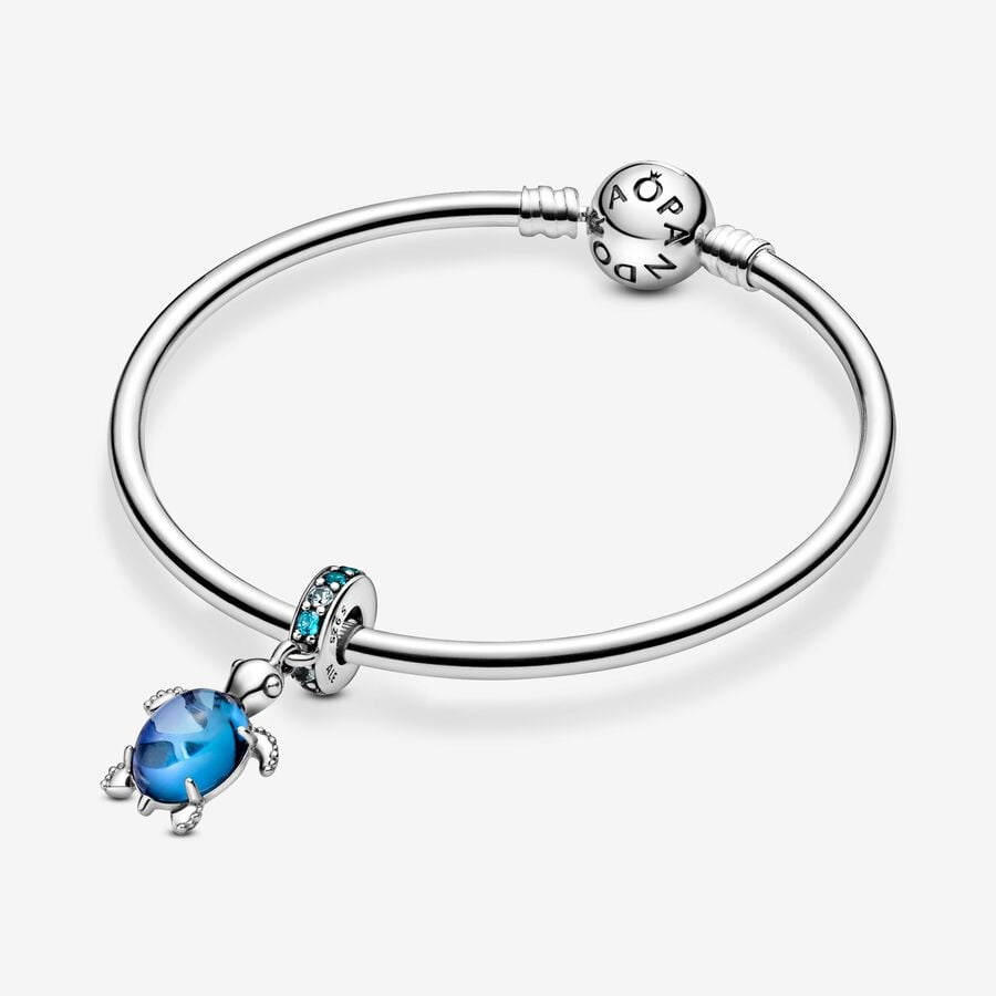 Charm Colgante Tortuga Azul