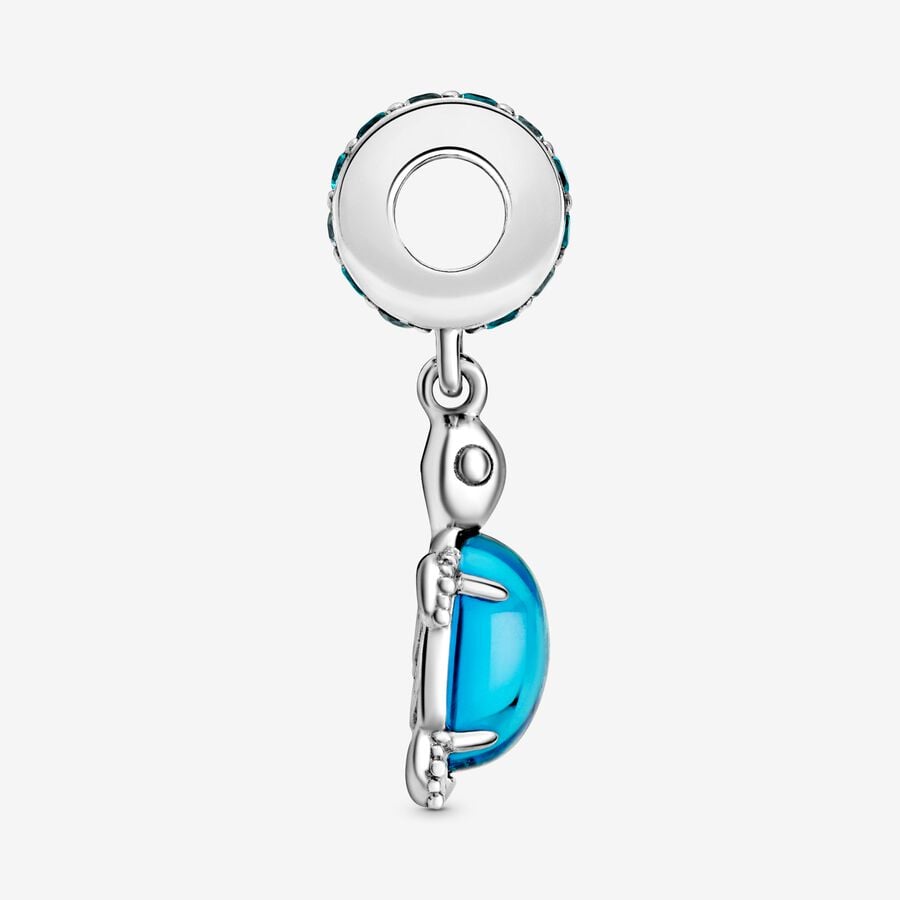 Charm Colgante Tortuga Azul