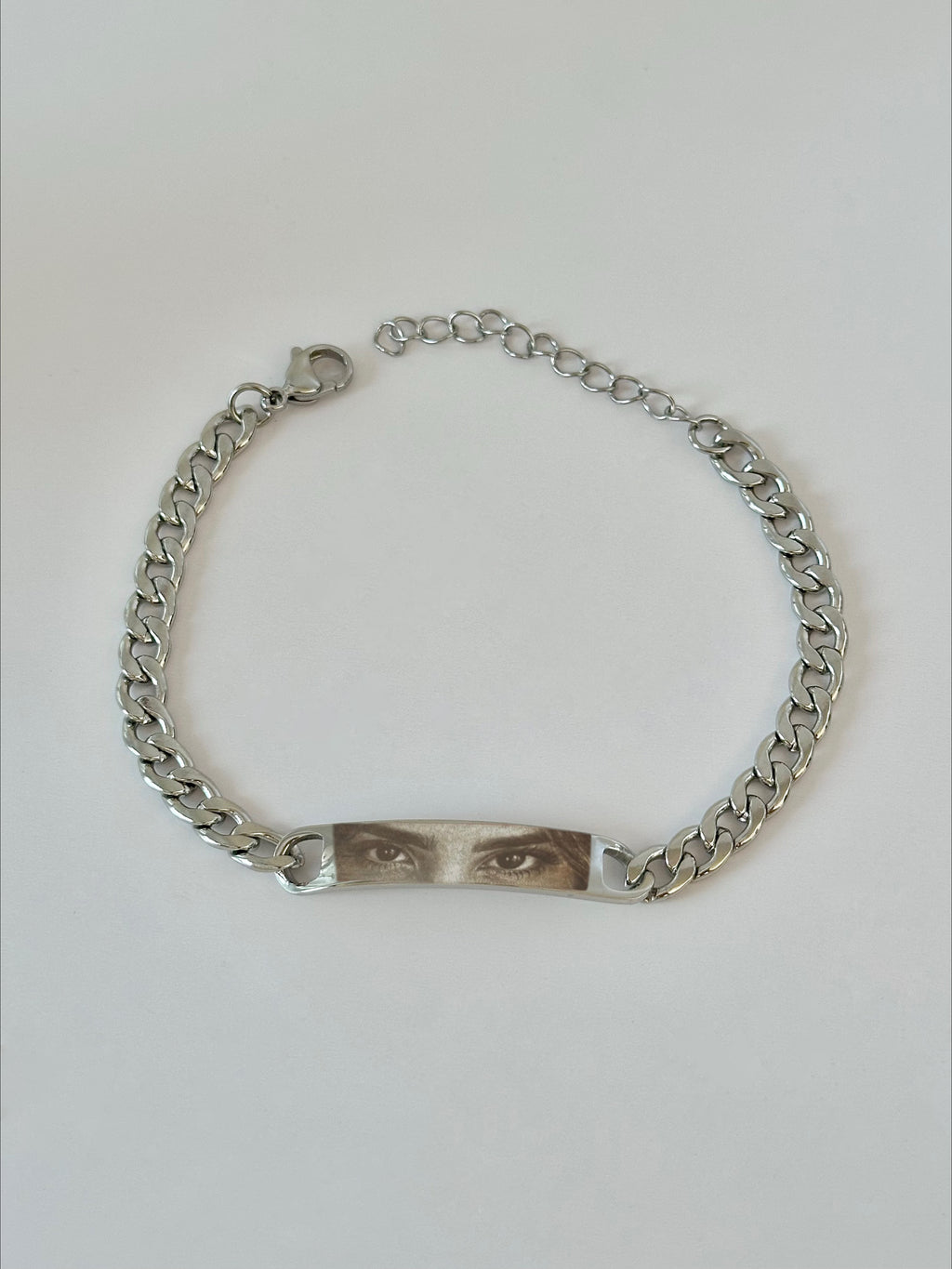 Guillo con Placa Grabable, Acero Inoxidable
