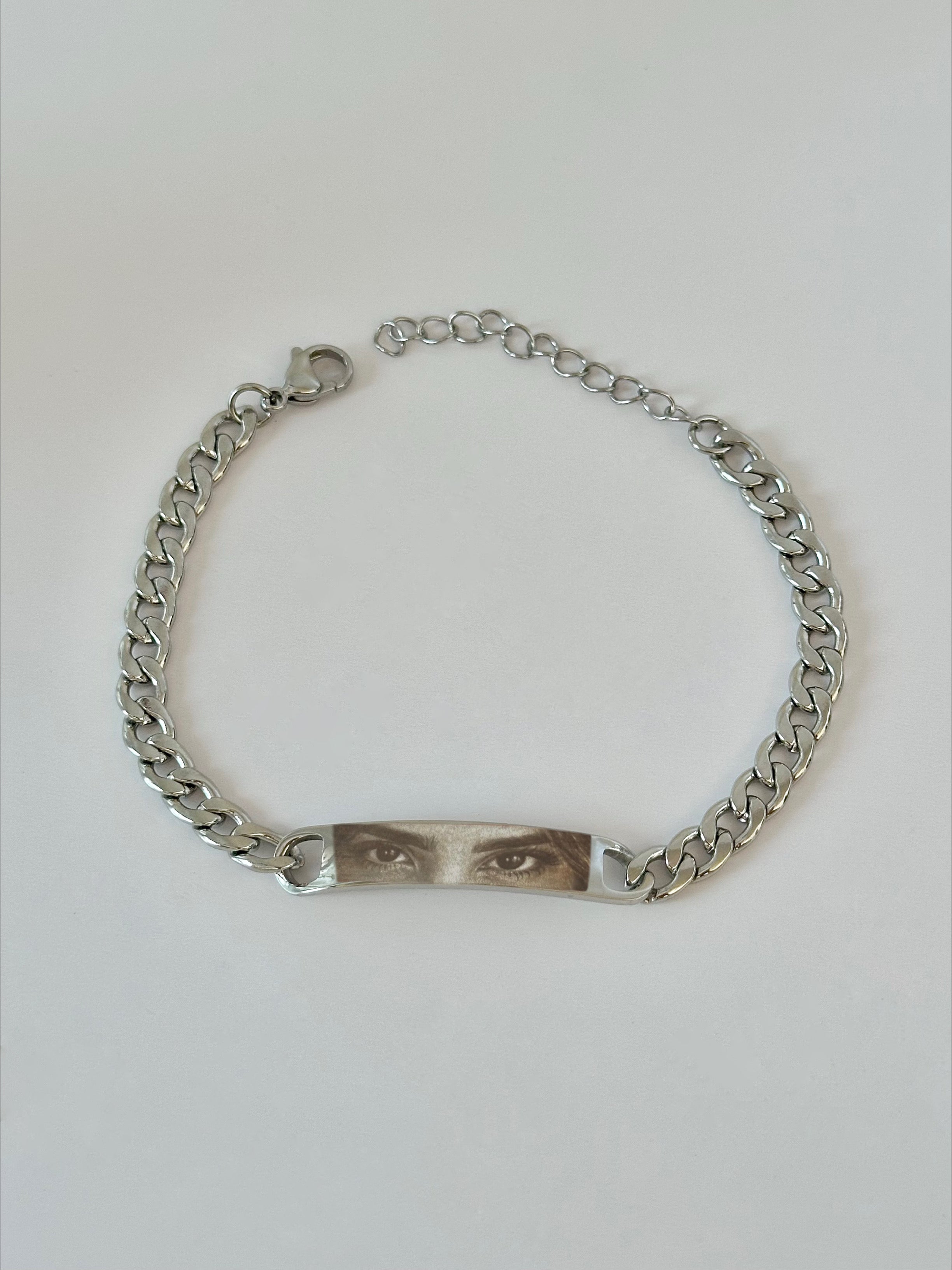 Guillo con Placa Grabable, Acero Inoxidable