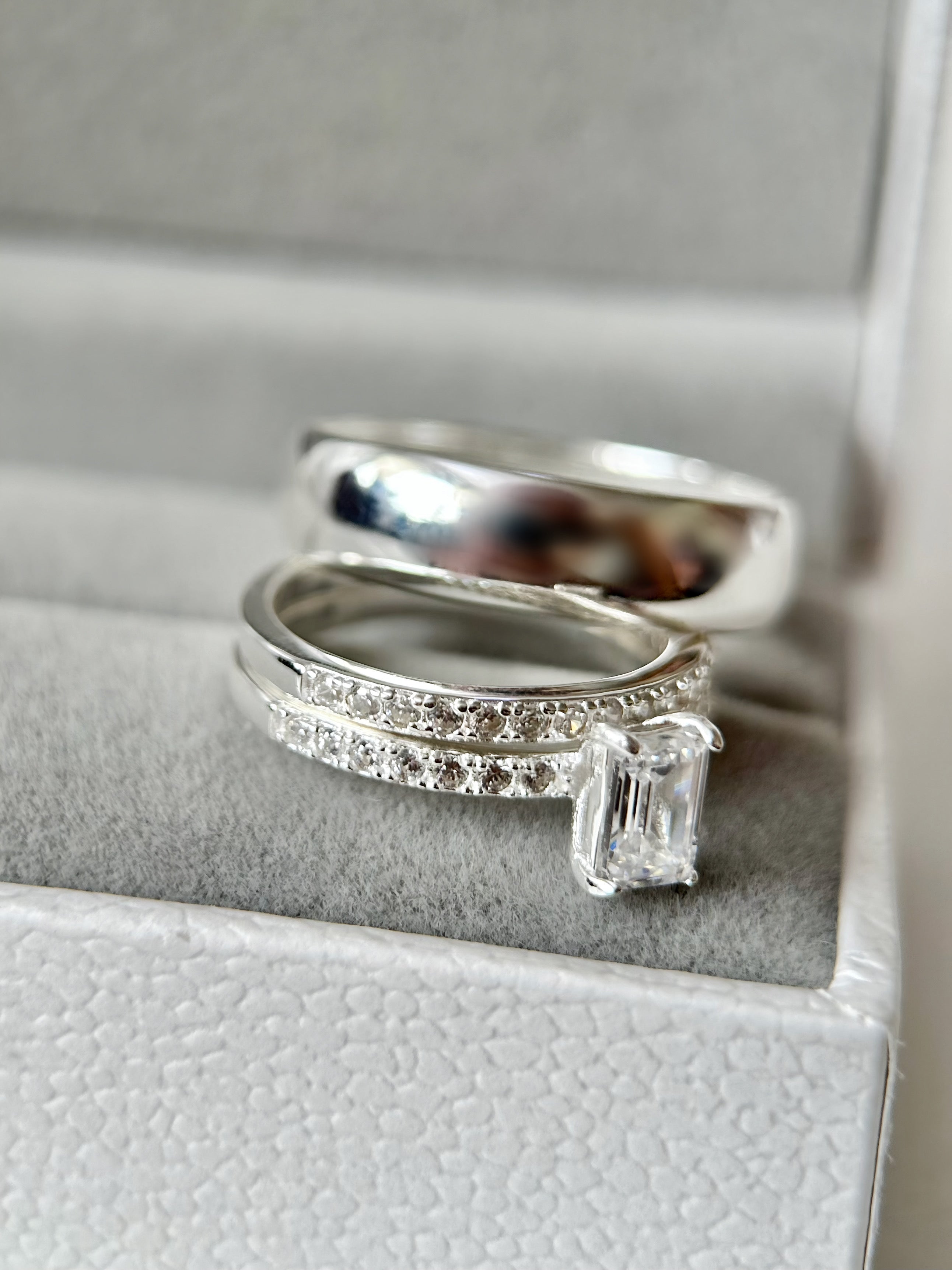 Anillos Trío de Boda