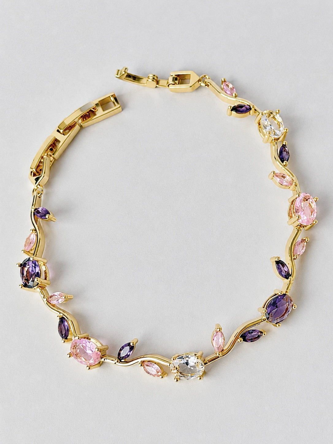 Pulsera Tulipanes Dorada