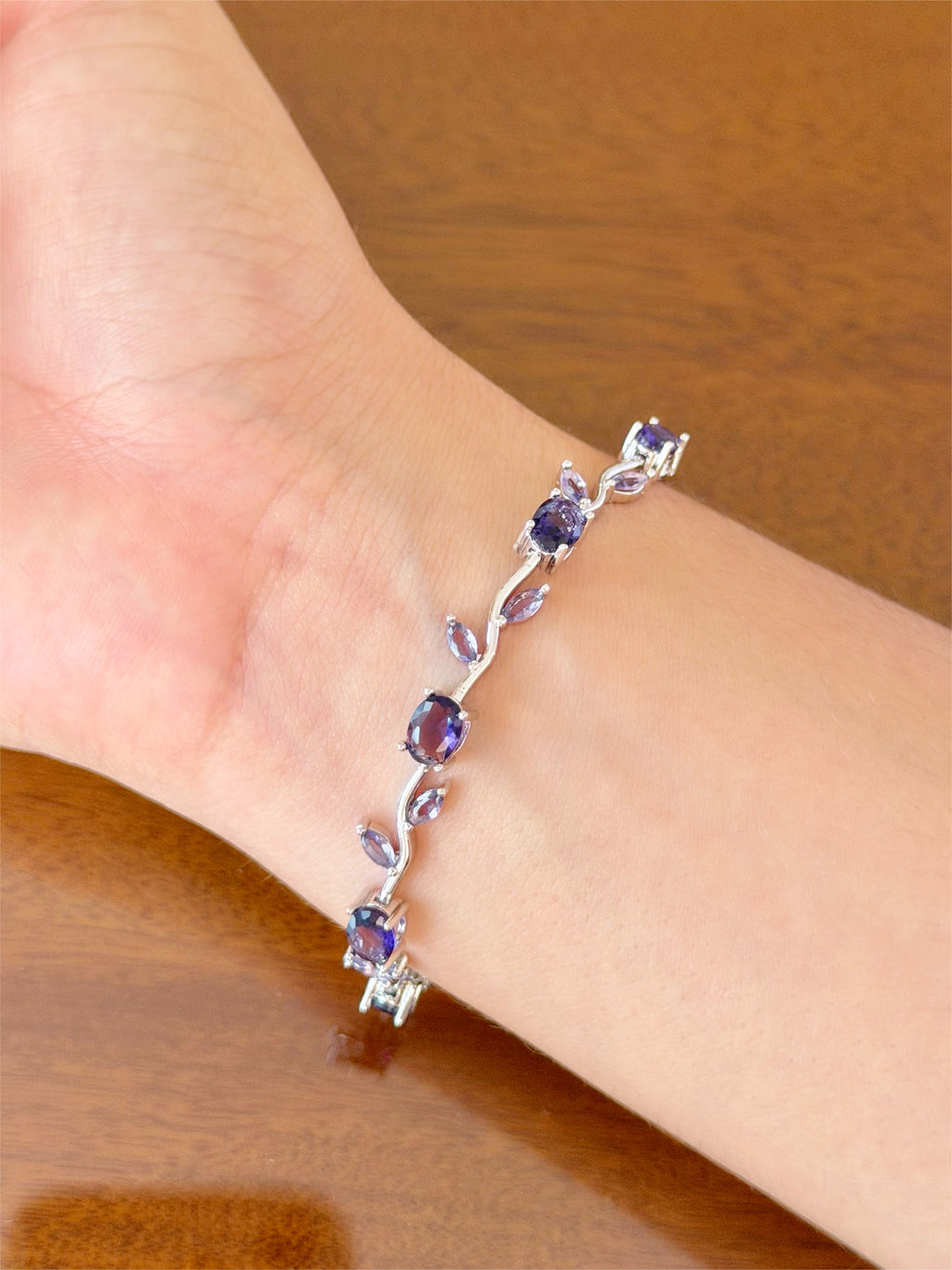 Pulsera Tulipanes Morado
