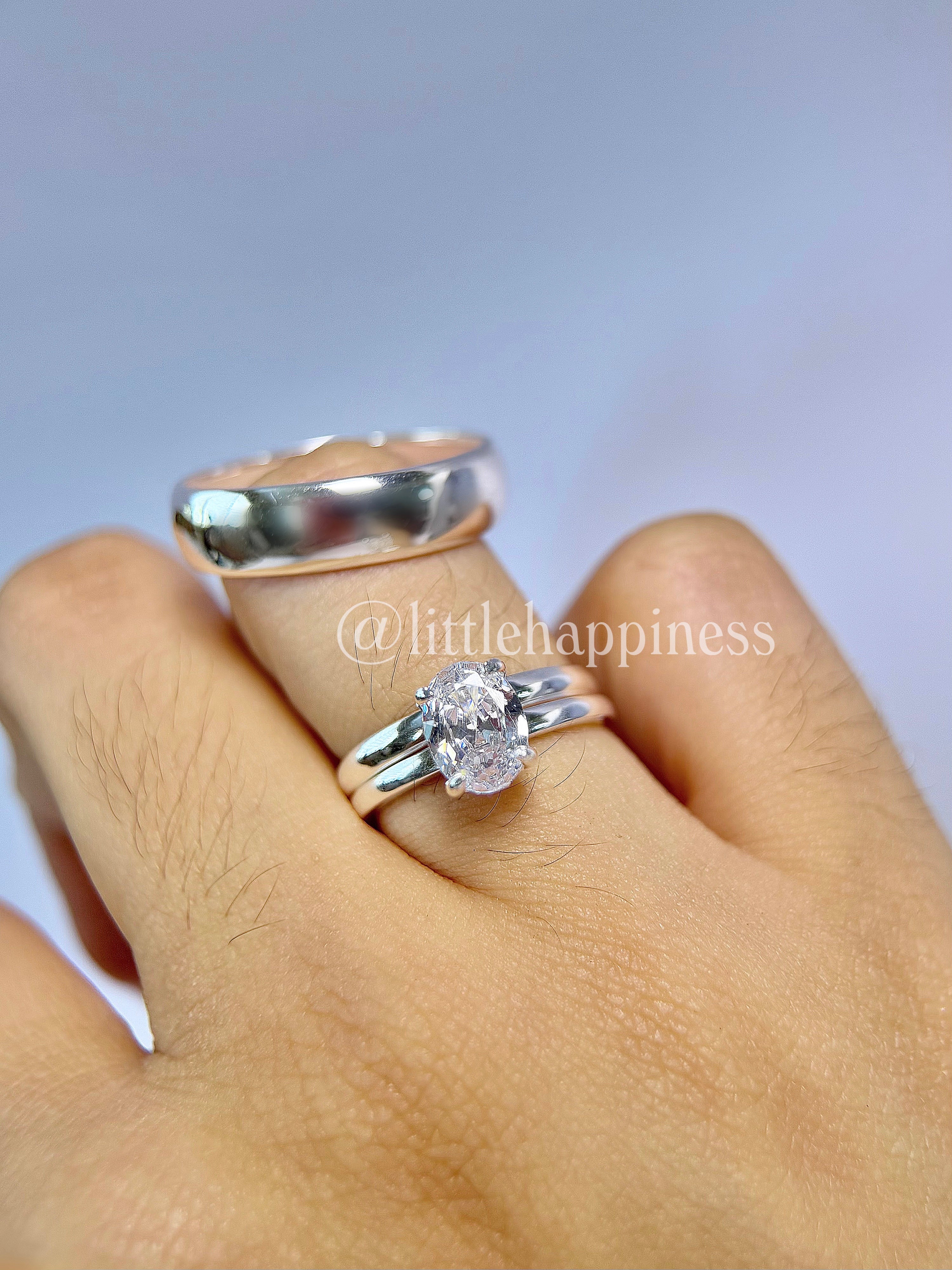 Anillos Trío De Boda