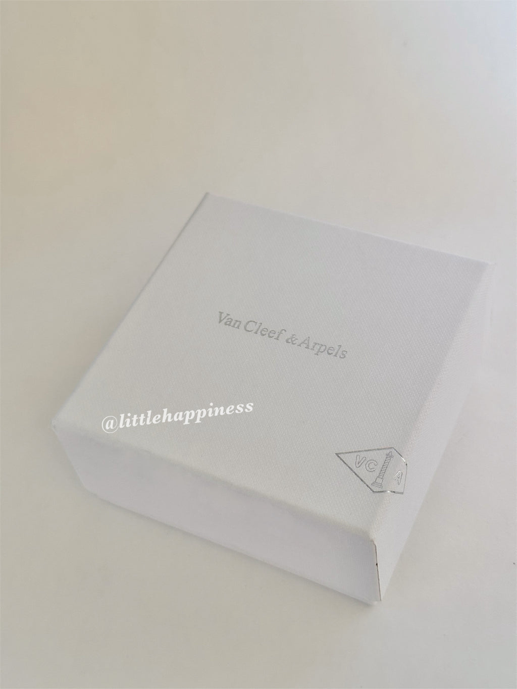Caja Para Collar y Aretes Van Cleef