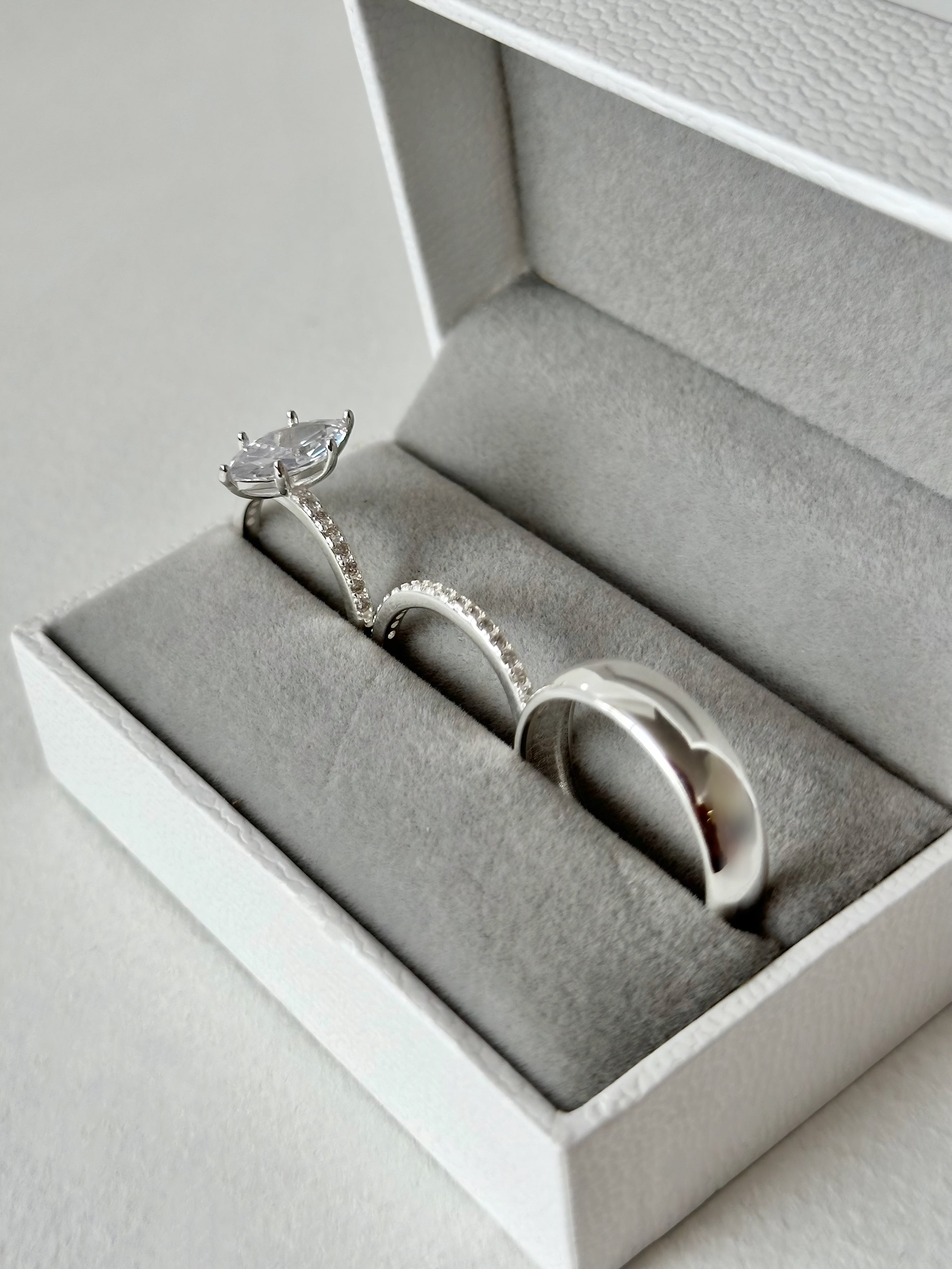 Trío Anillos De Boda