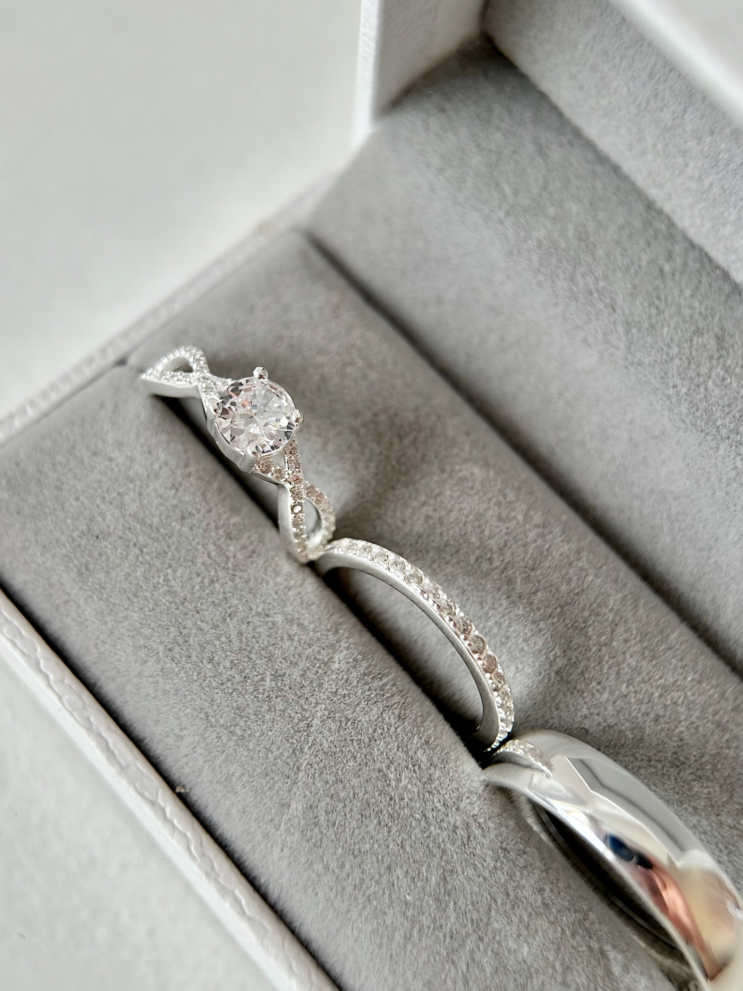 Anillos Trío De Boda