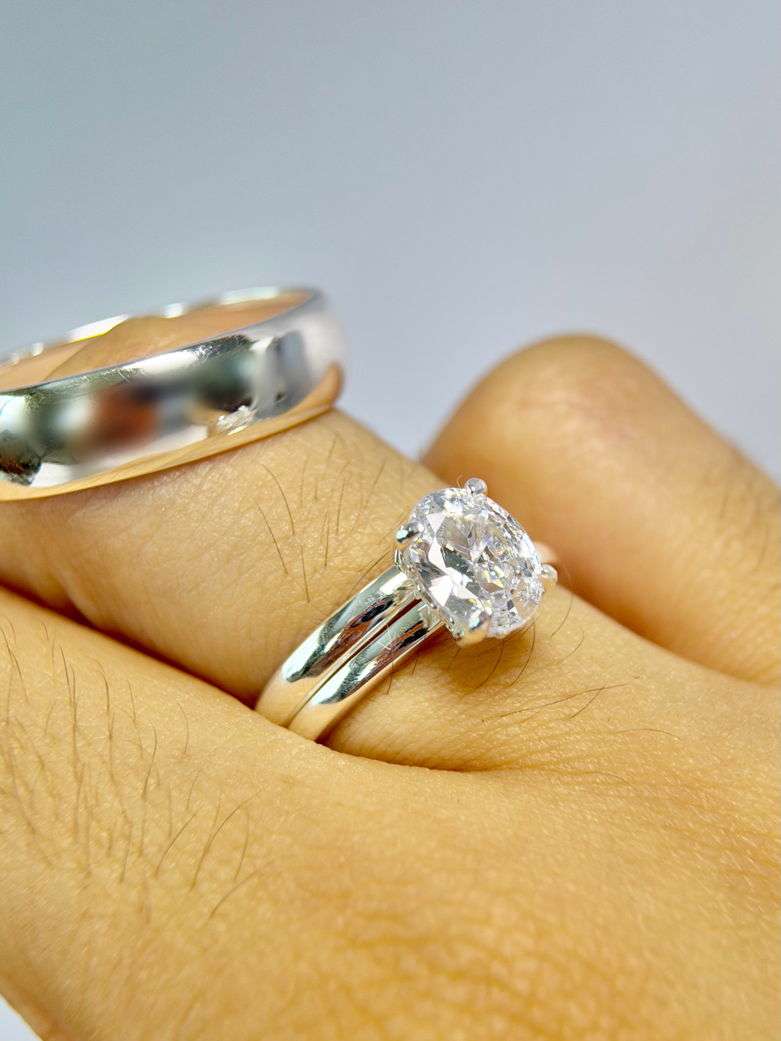 Anillos Trío De Boda