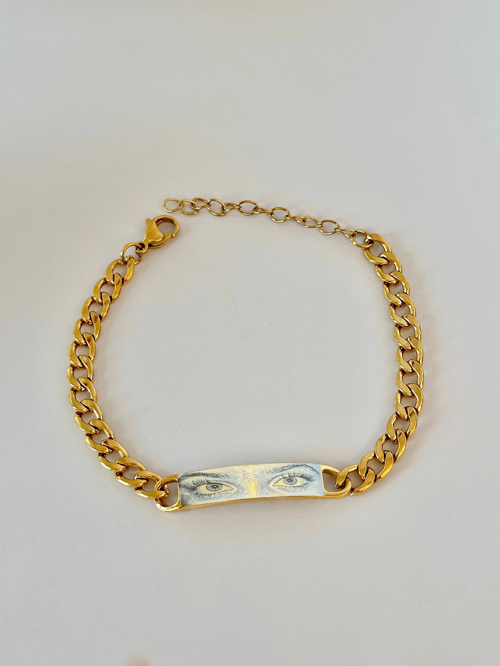 Guillo con Placa Grabable, Acero Inoxidable