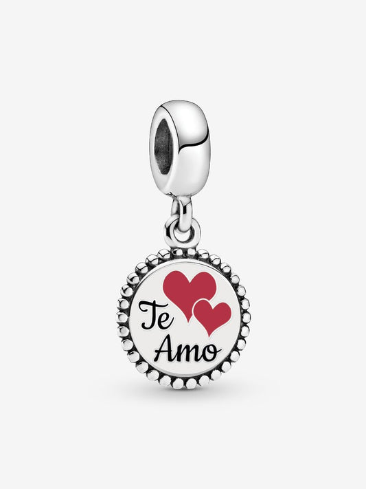 Charm Colgante Te Amo