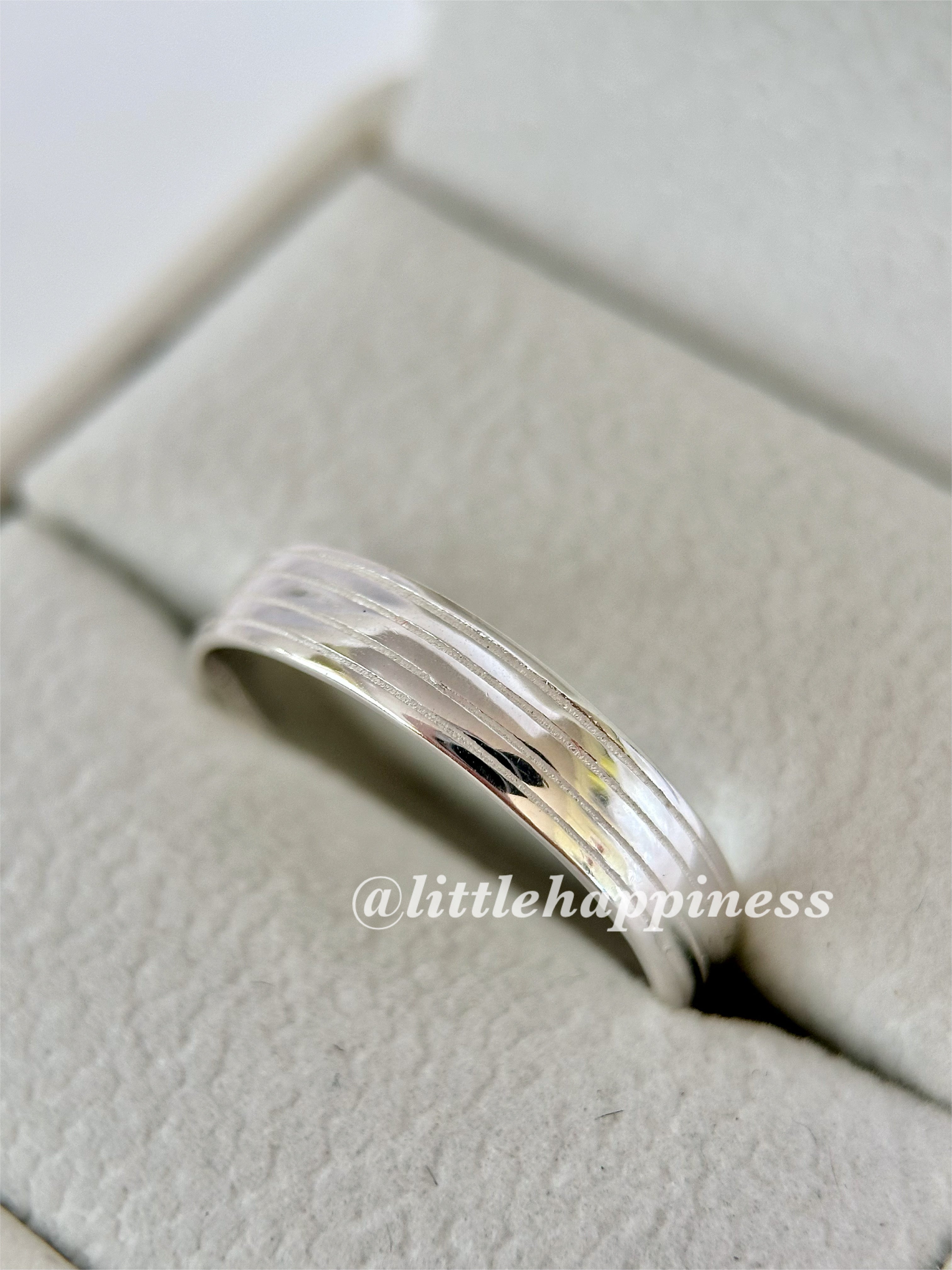 Anillo Para hombre, semi Liso