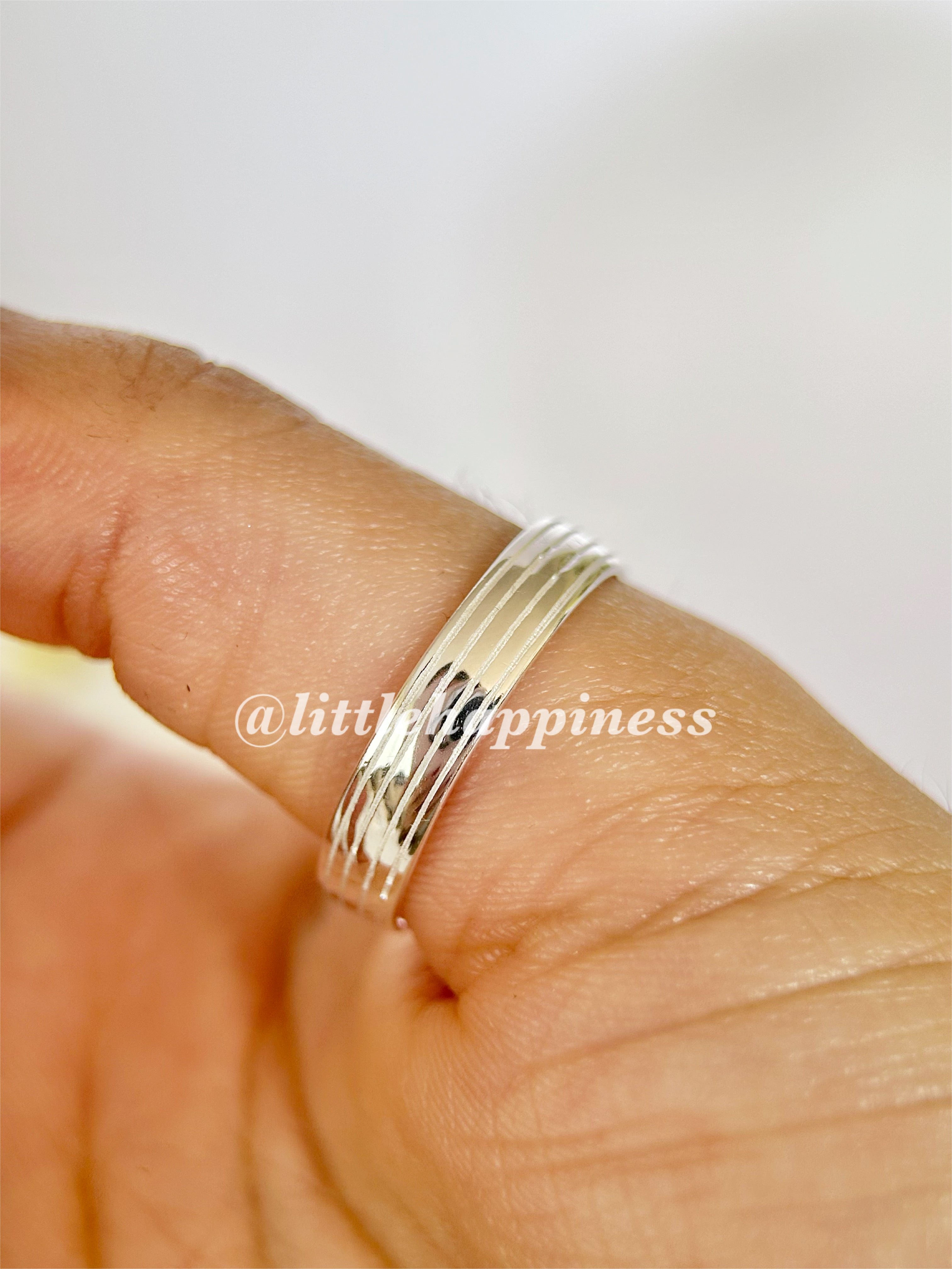 Anillo Para hombre, semi Liso