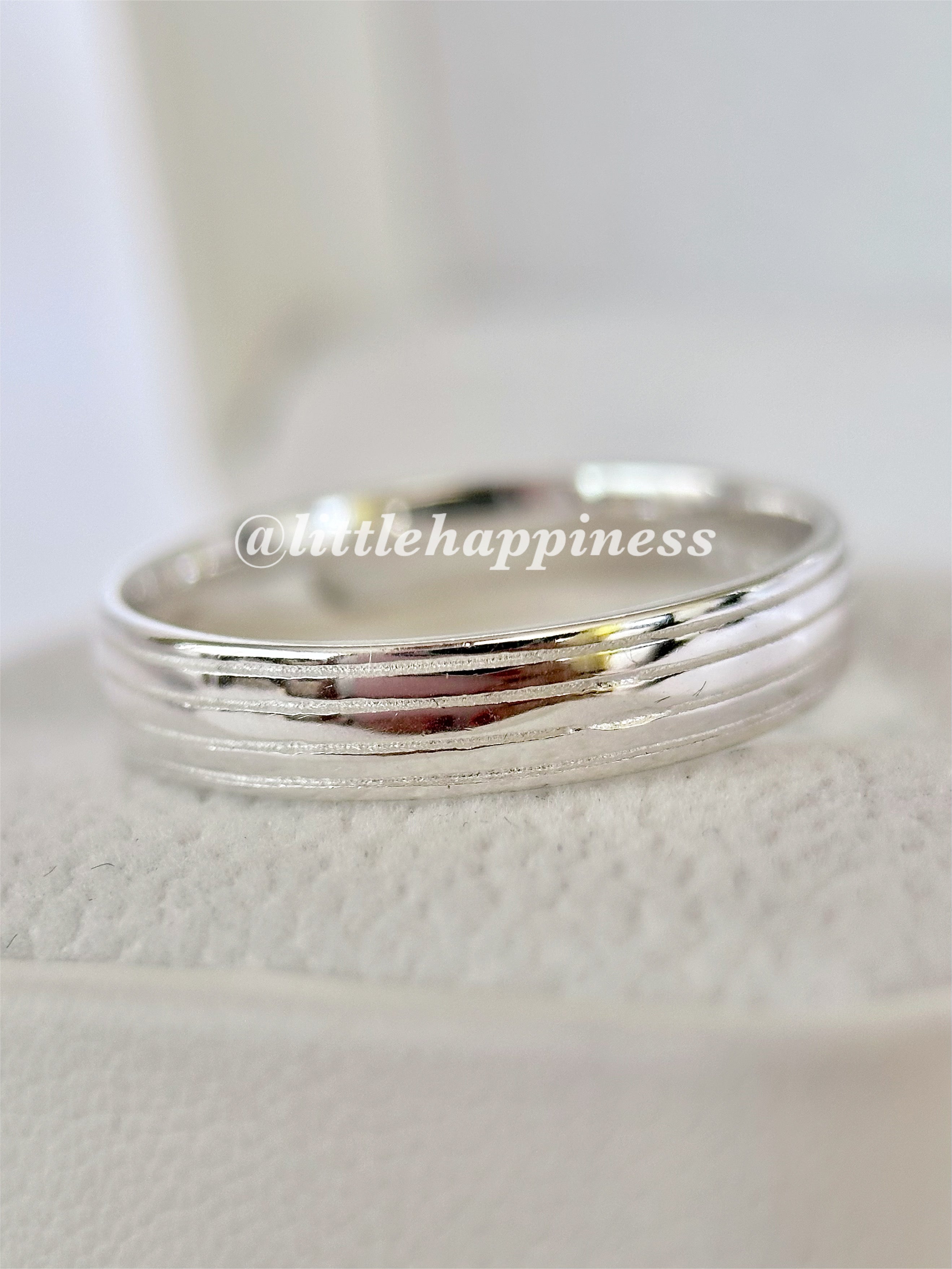 Anillo Para hombre, semi Liso