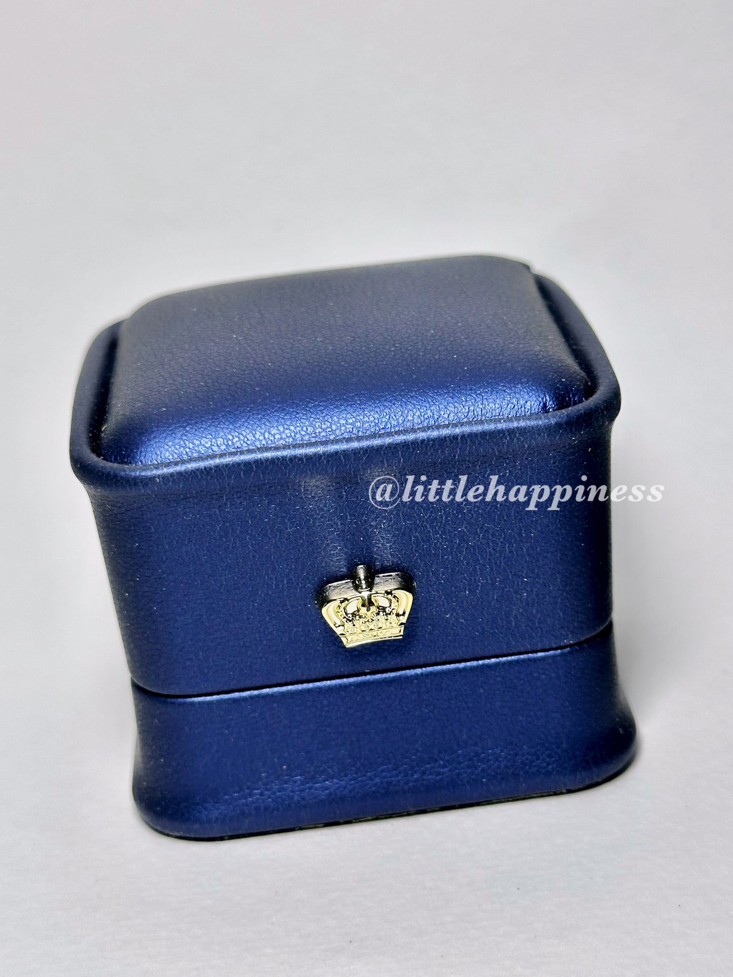 Caja Azul Marino para Anillo